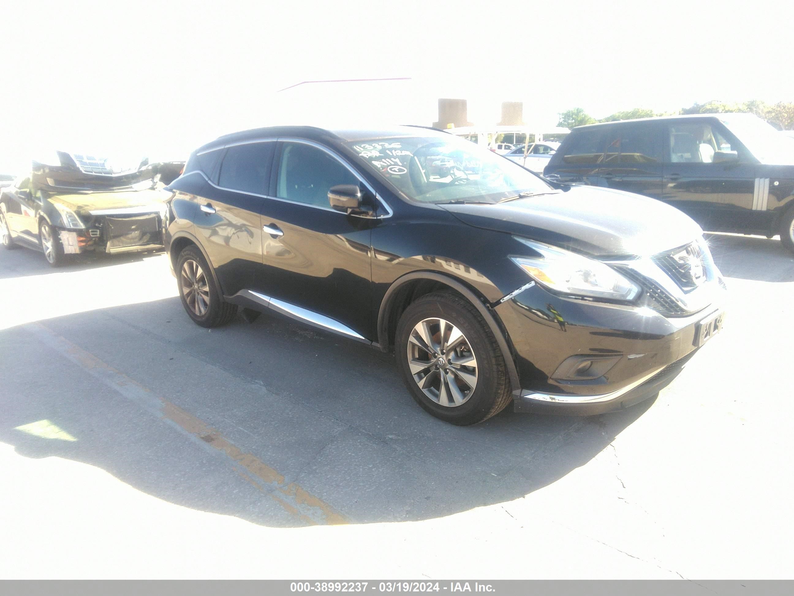 NISSAN MURANO 2017 5n1az2mh4hn113336