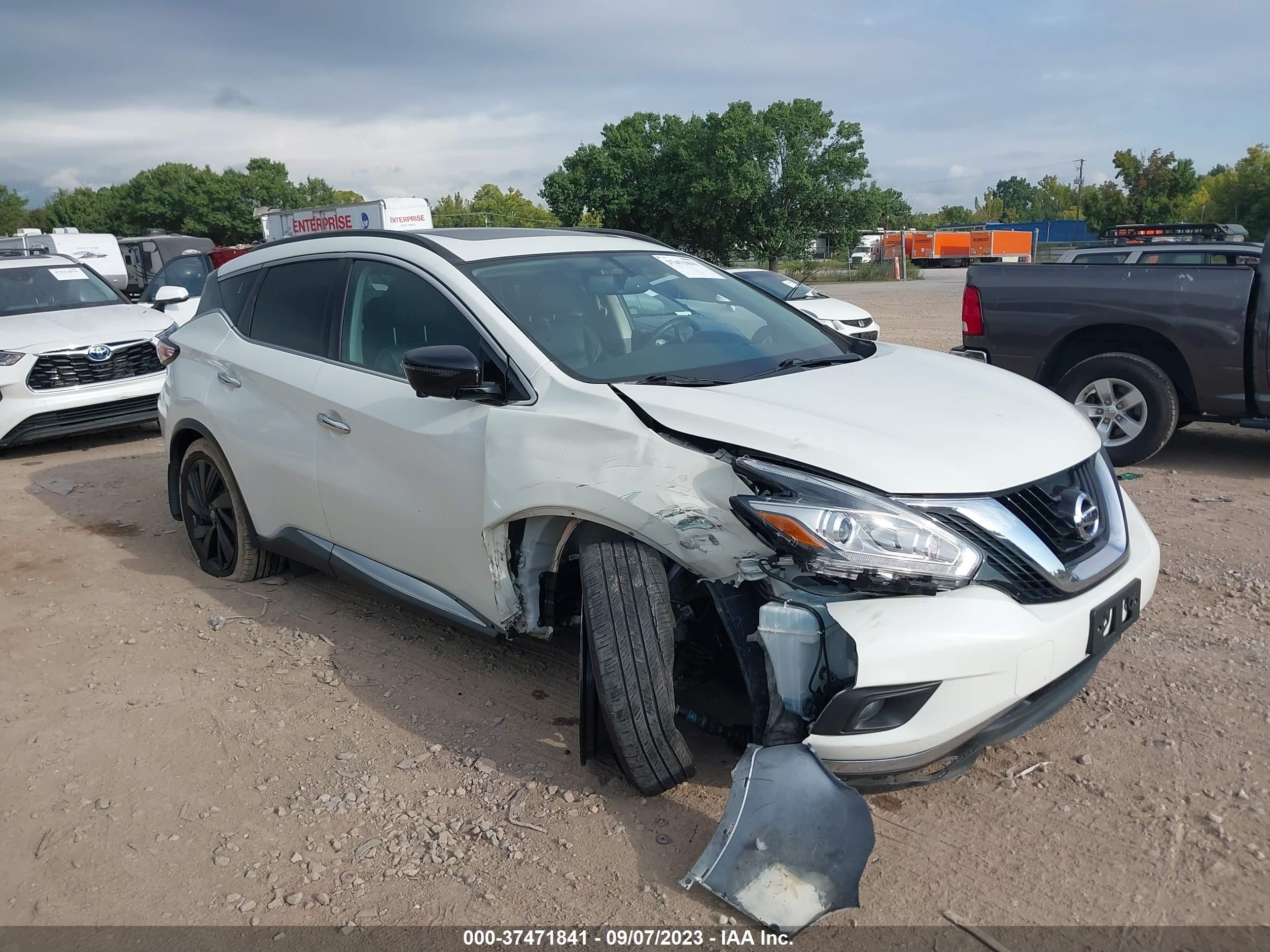 NISSAN MURANO 2017 5n1az2mh4hn146370