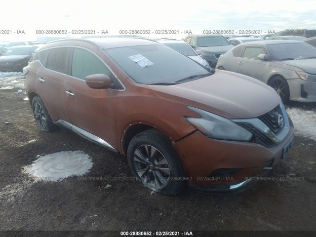 NISSAN MURANO 2015 5n1az2mh5fn200157