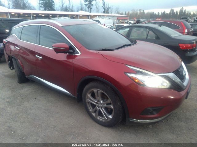 NISSAN MURANO 2015 5n1az2mh5fn249620