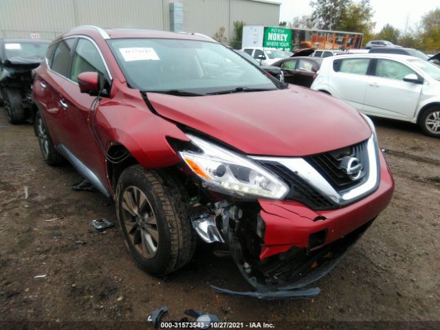 NISSAN MURANO 2016 5n1az2mh5gn100898