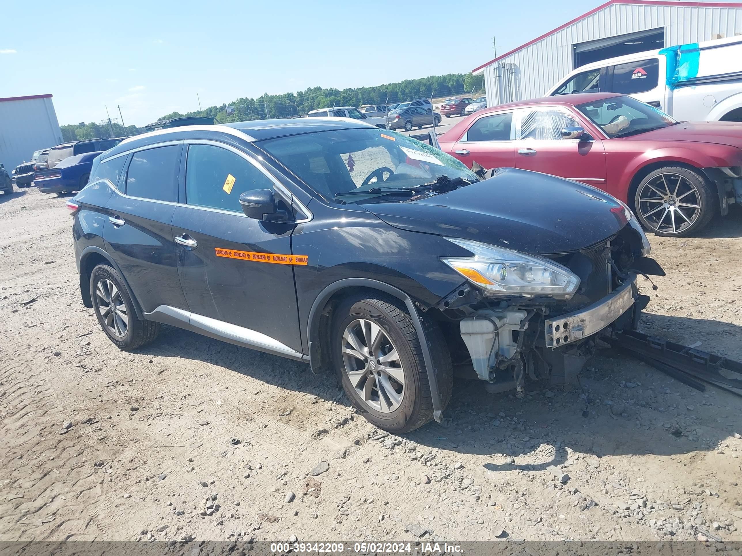 NISSAN MURANO 2016 5n1az2mh5gn146408