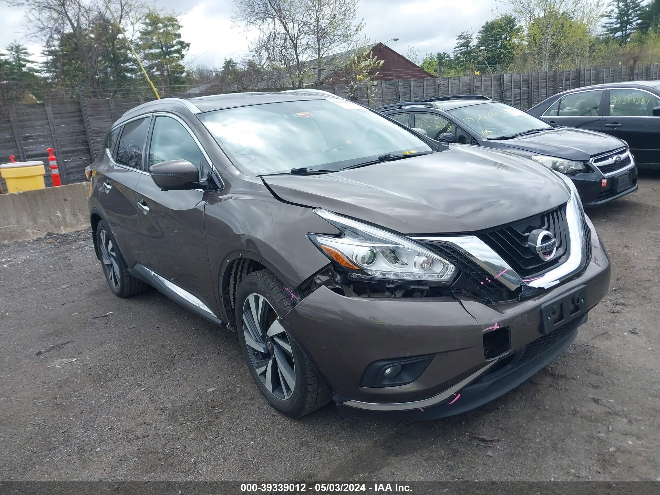 NISSAN MURANO 2016 5n1az2mh6gn142321