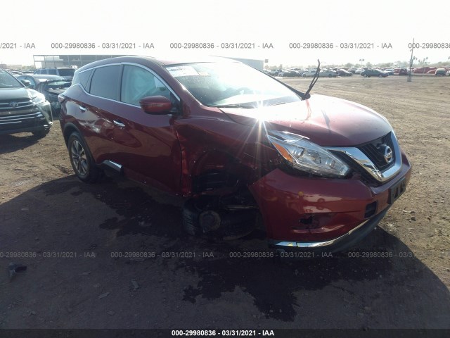 NISSAN MURANO 2017 5n1az2mh6hn158021