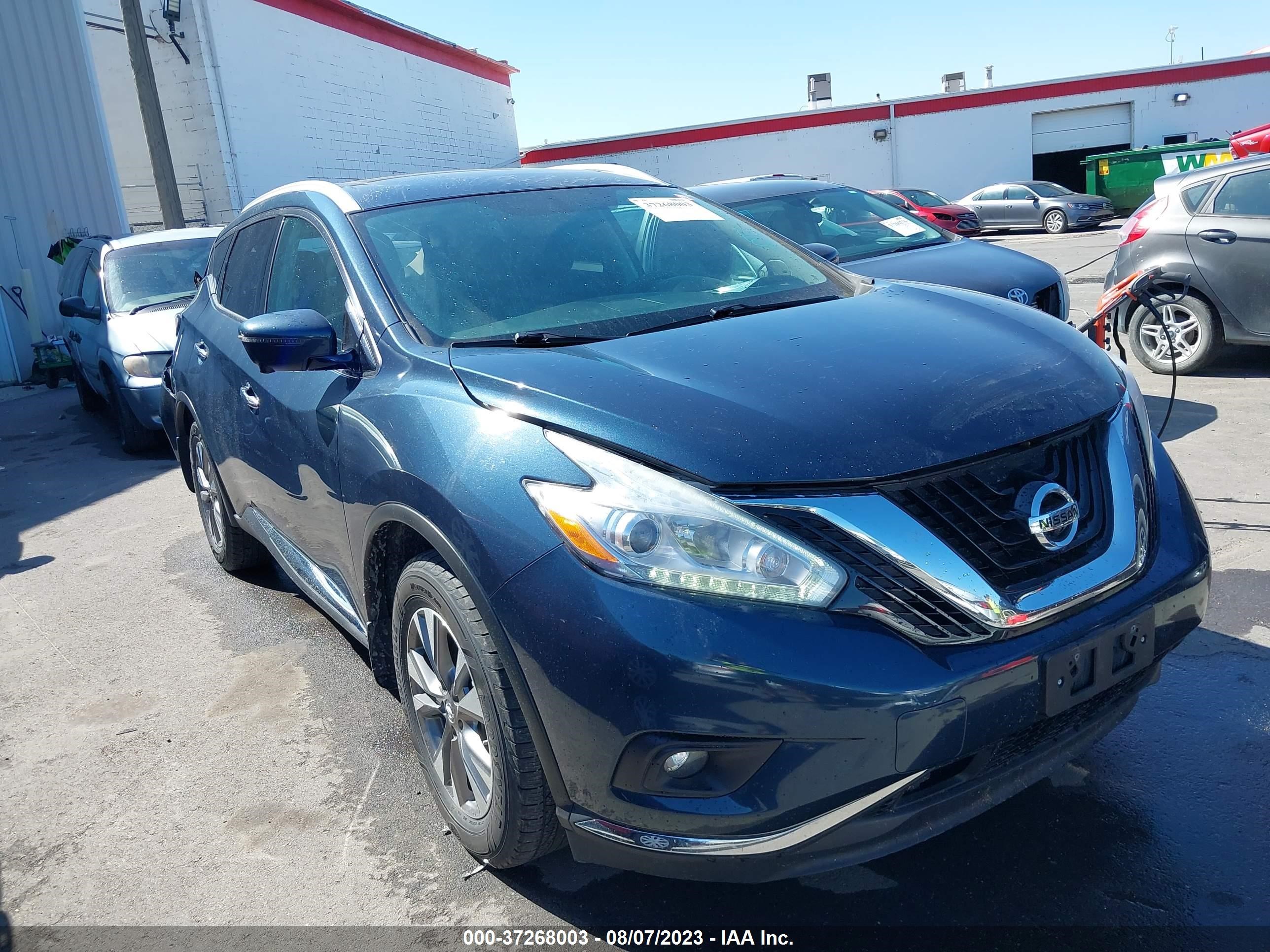 NISSAN MURANO 2017 5n1az2mh6hn168175