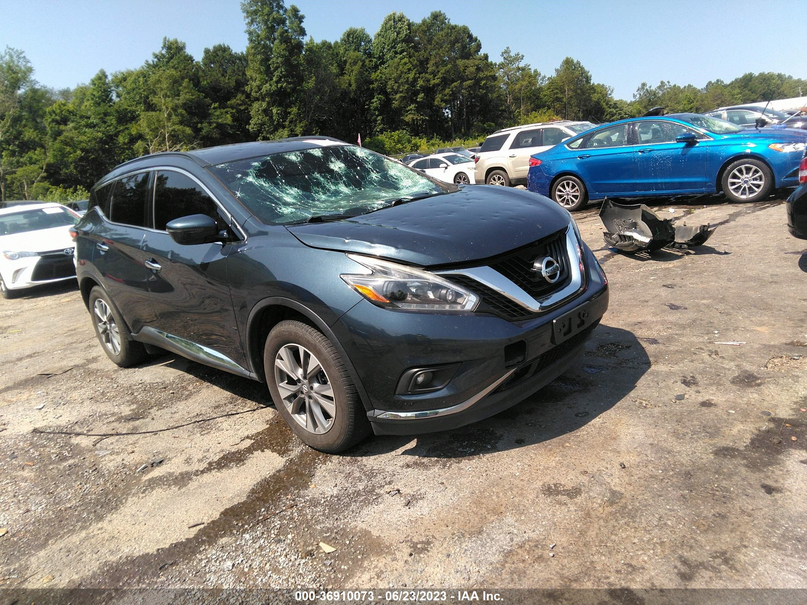 NISSAN MURANO 2018 5n1az2mh6jn141922