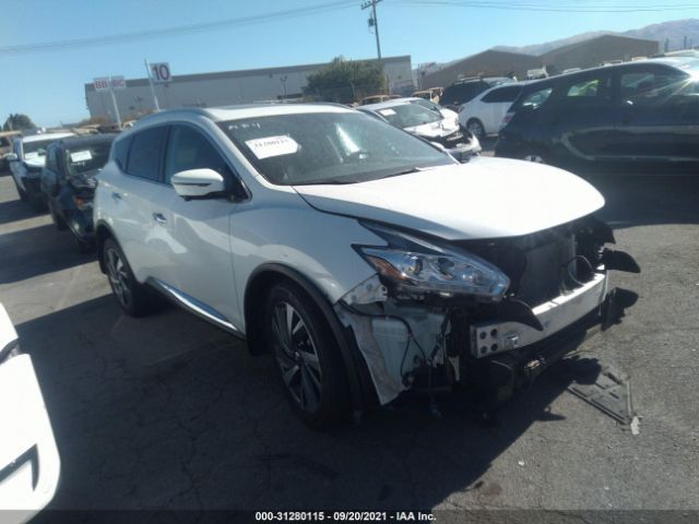 NISSAN MURANO 2018 5n1az2mh6jn166125