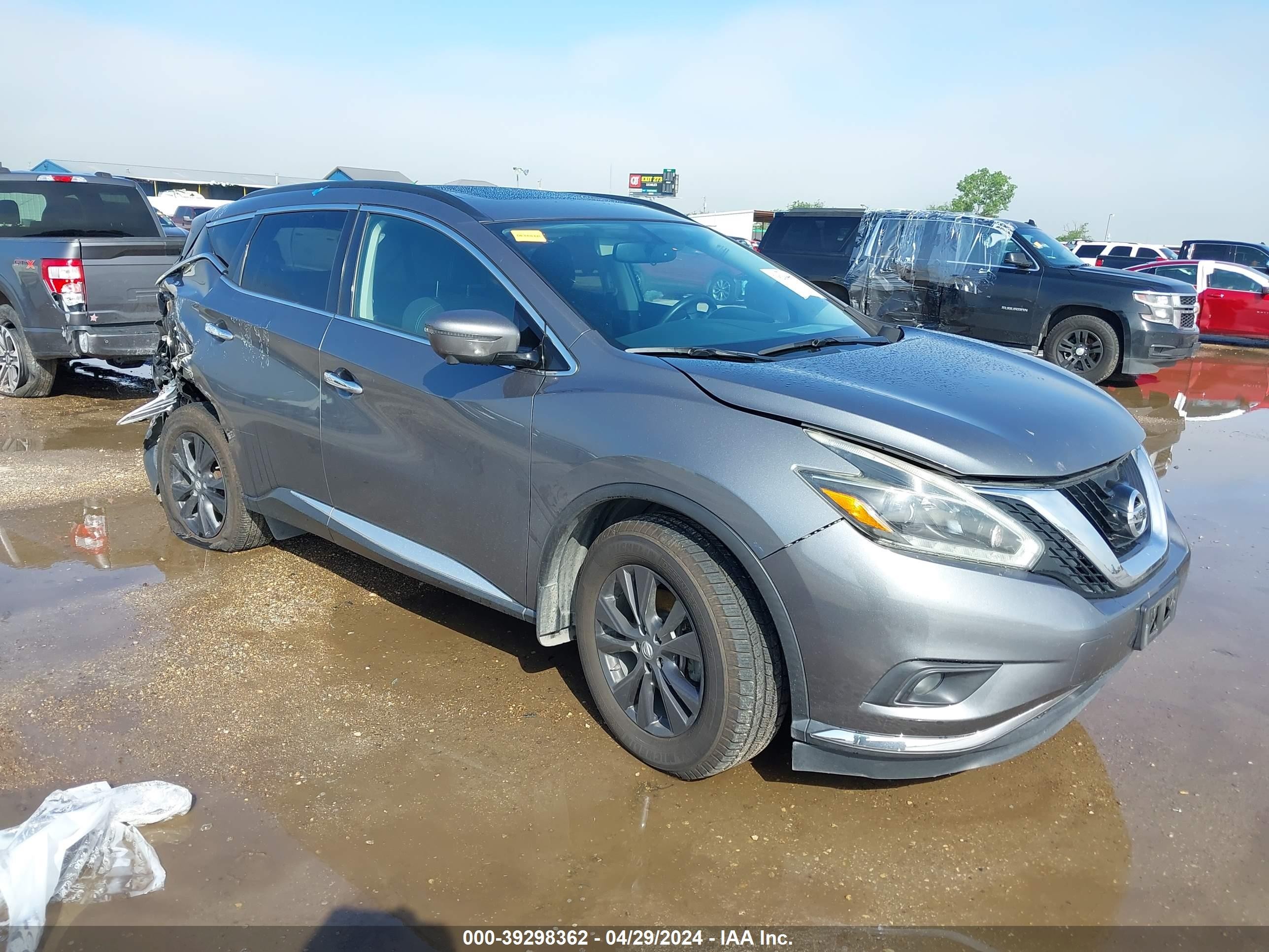 NISSAN MURANO 2018 5n1az2mh6jn171745