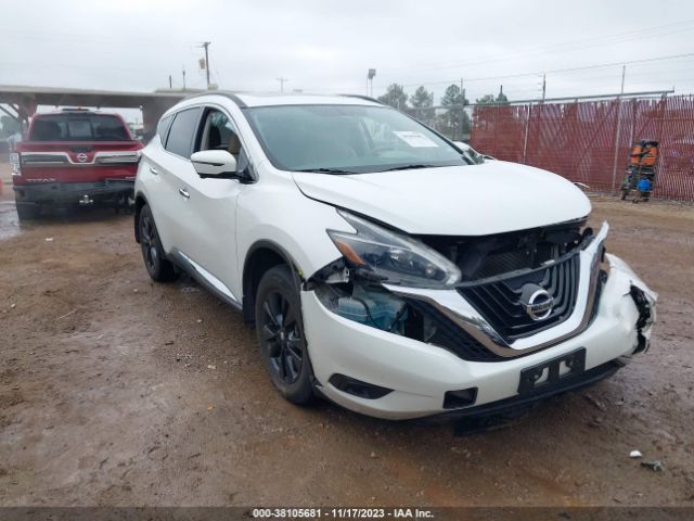 NISSAN MURANO 2018 5n1az2mh6jn202248