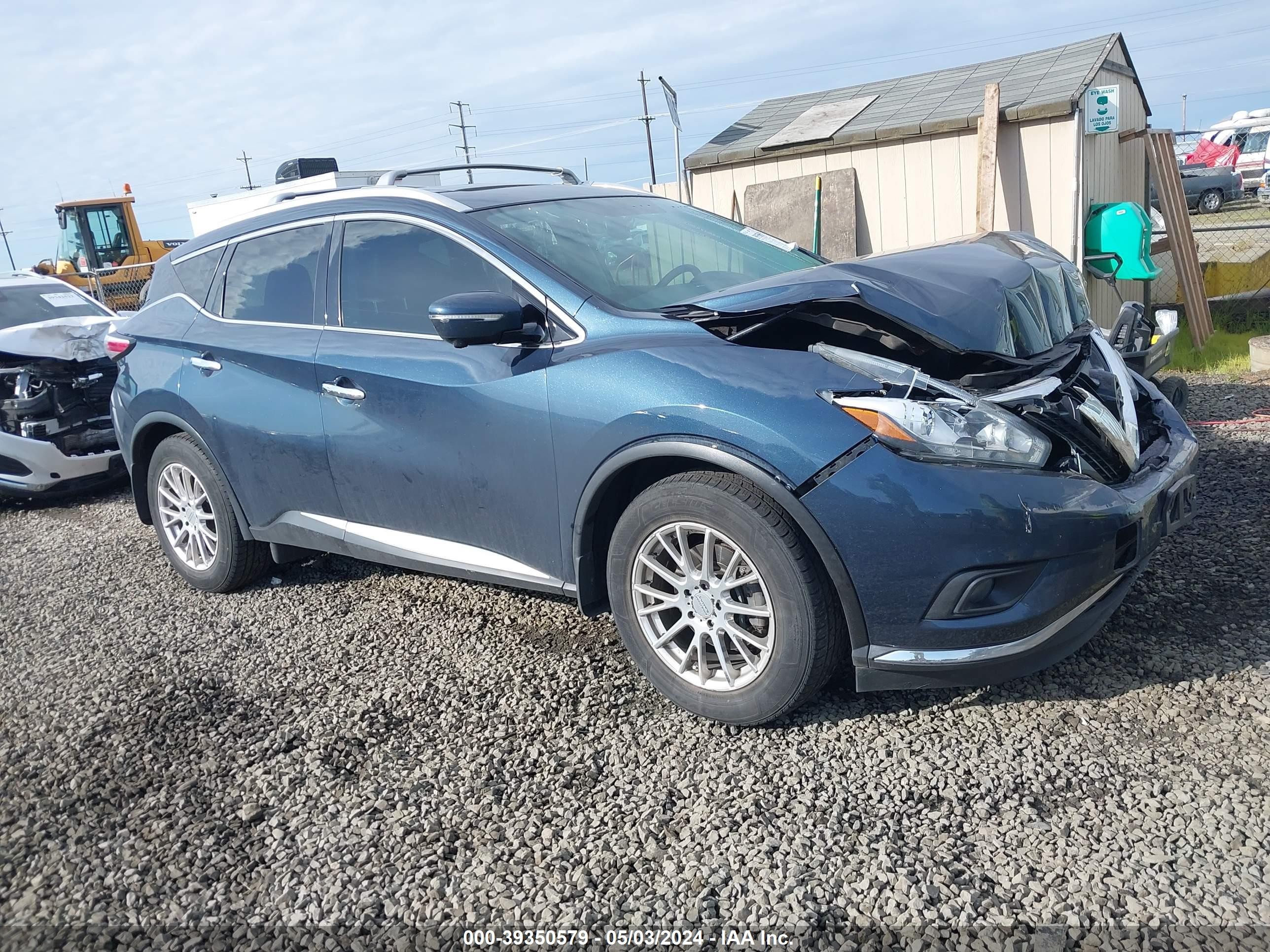 NISSAN MURANO 2015 5n1az2mh7fn204503