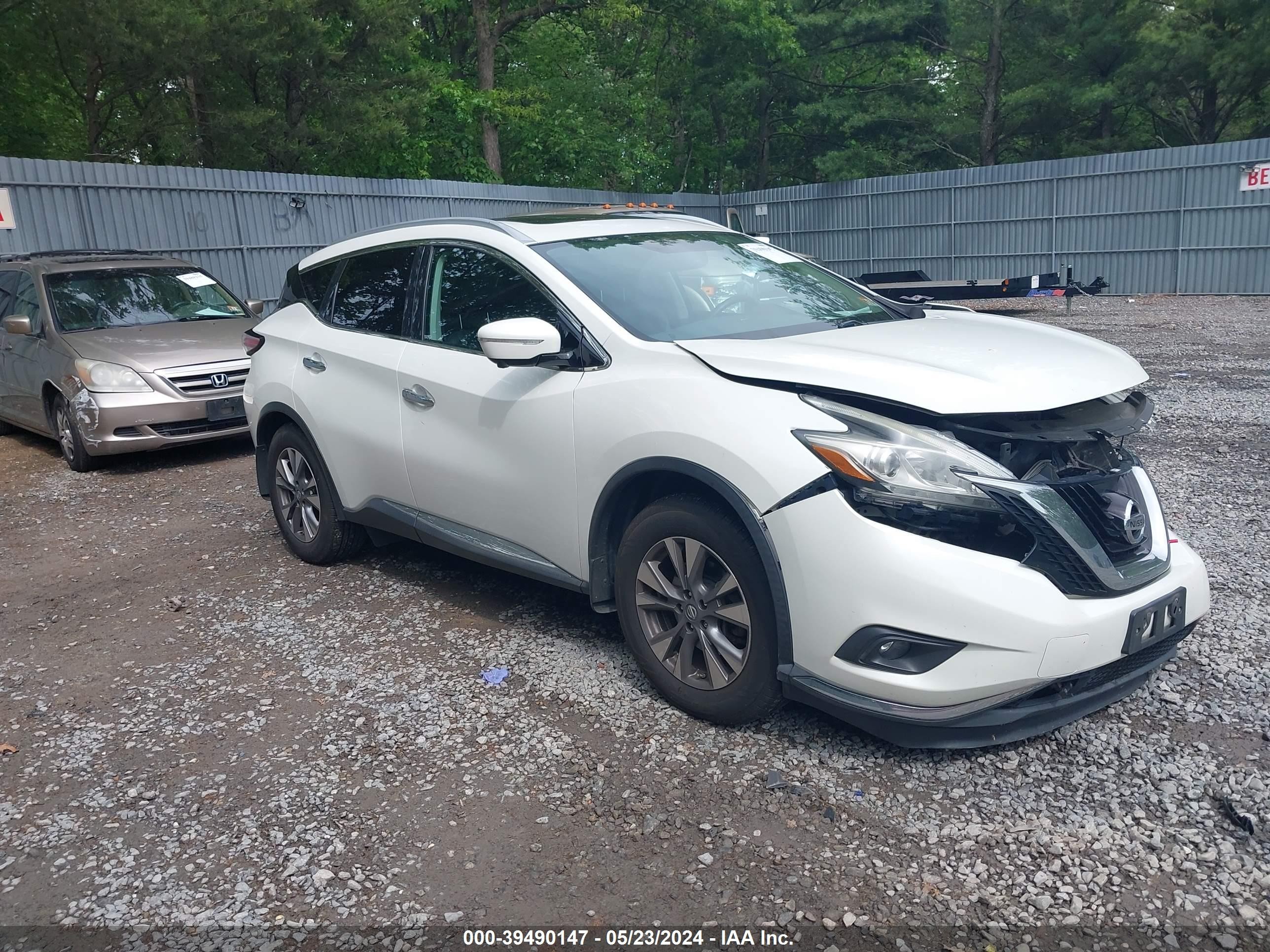 NISSAN MURANO 2015 5n1az2mh7fn226842