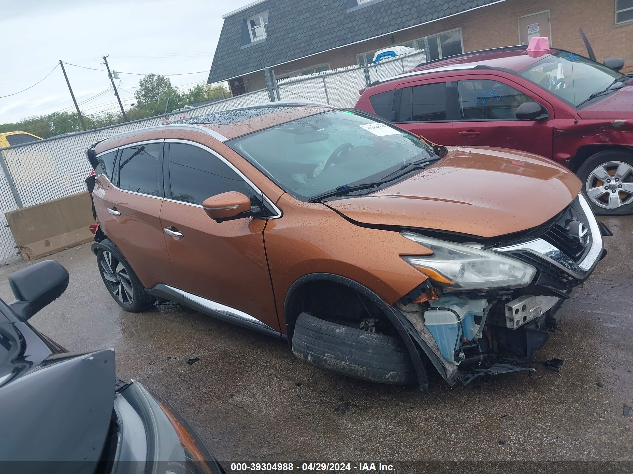 NISSAN MURANO 2015 5n1az2mh7fn257623