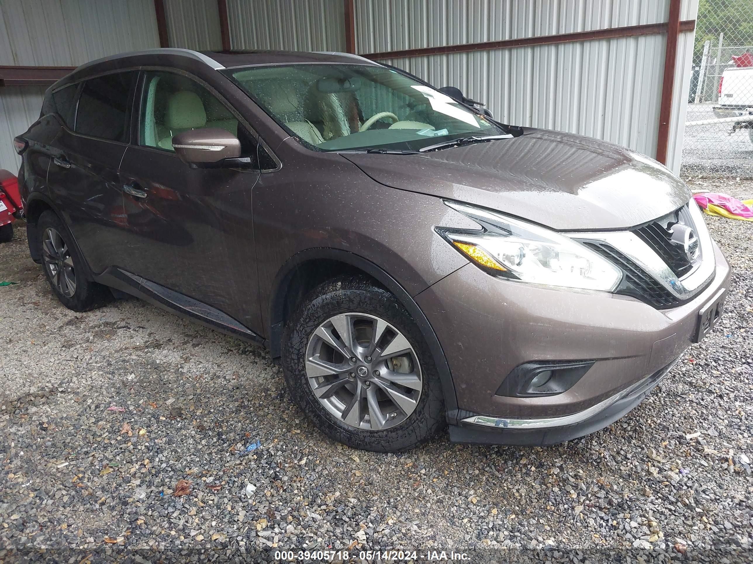 NISSAN MURANO 2015 5n1az2mh7fn275023