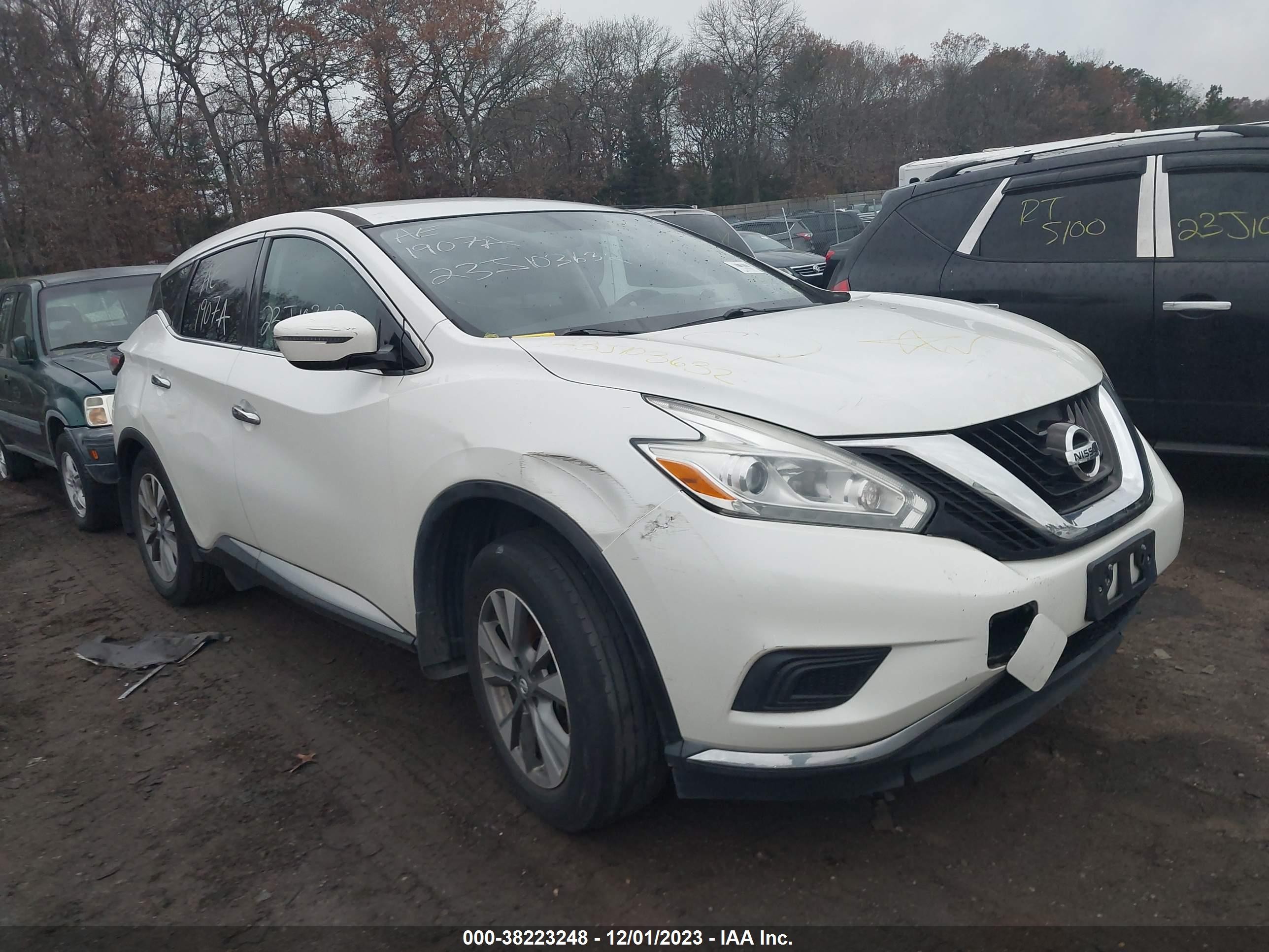 NISSAN MURANO 2016 5n1az2mh7gn131067