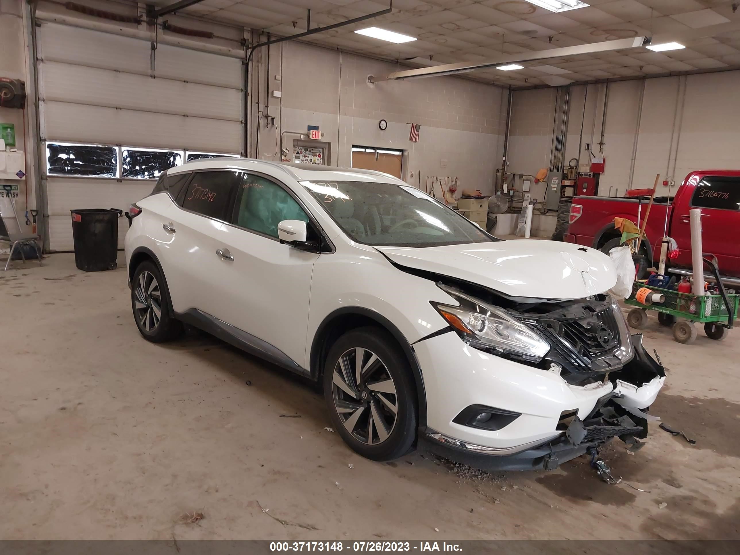 NISSAN MURANO 2016 5n1az2mh7gn151822