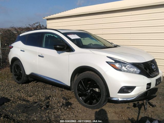 NISSAN MURANO 2017 5n1az2mh7hn187950