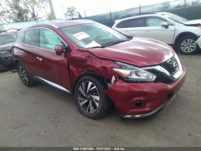 NISSAN MURANO 2018 5n1az2mh7jn107178