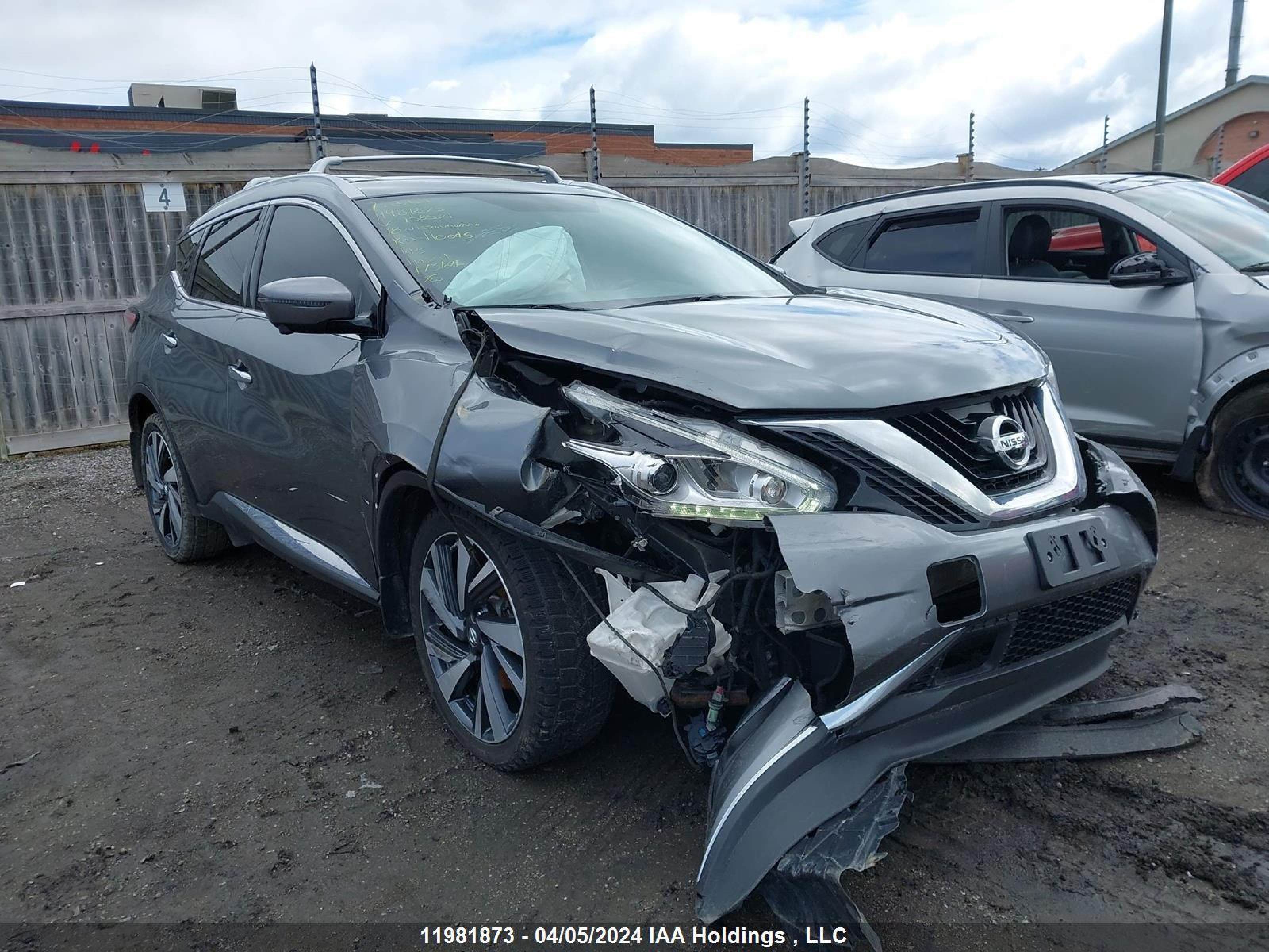 NISSAN MURANO 2018 5n1az2mh7jn158521