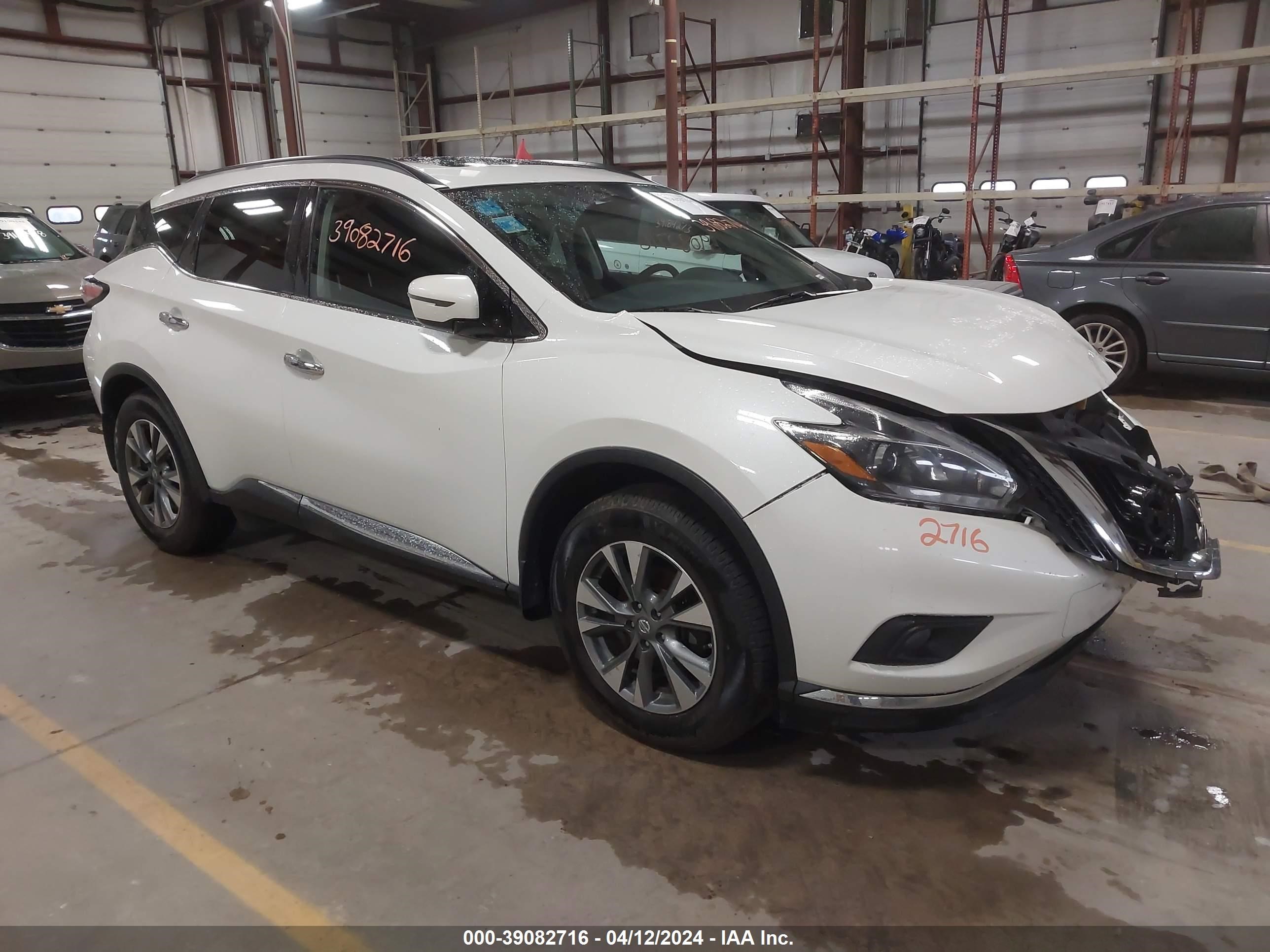 NISSAN MURANO 2018 5n1az2mh7jn188747