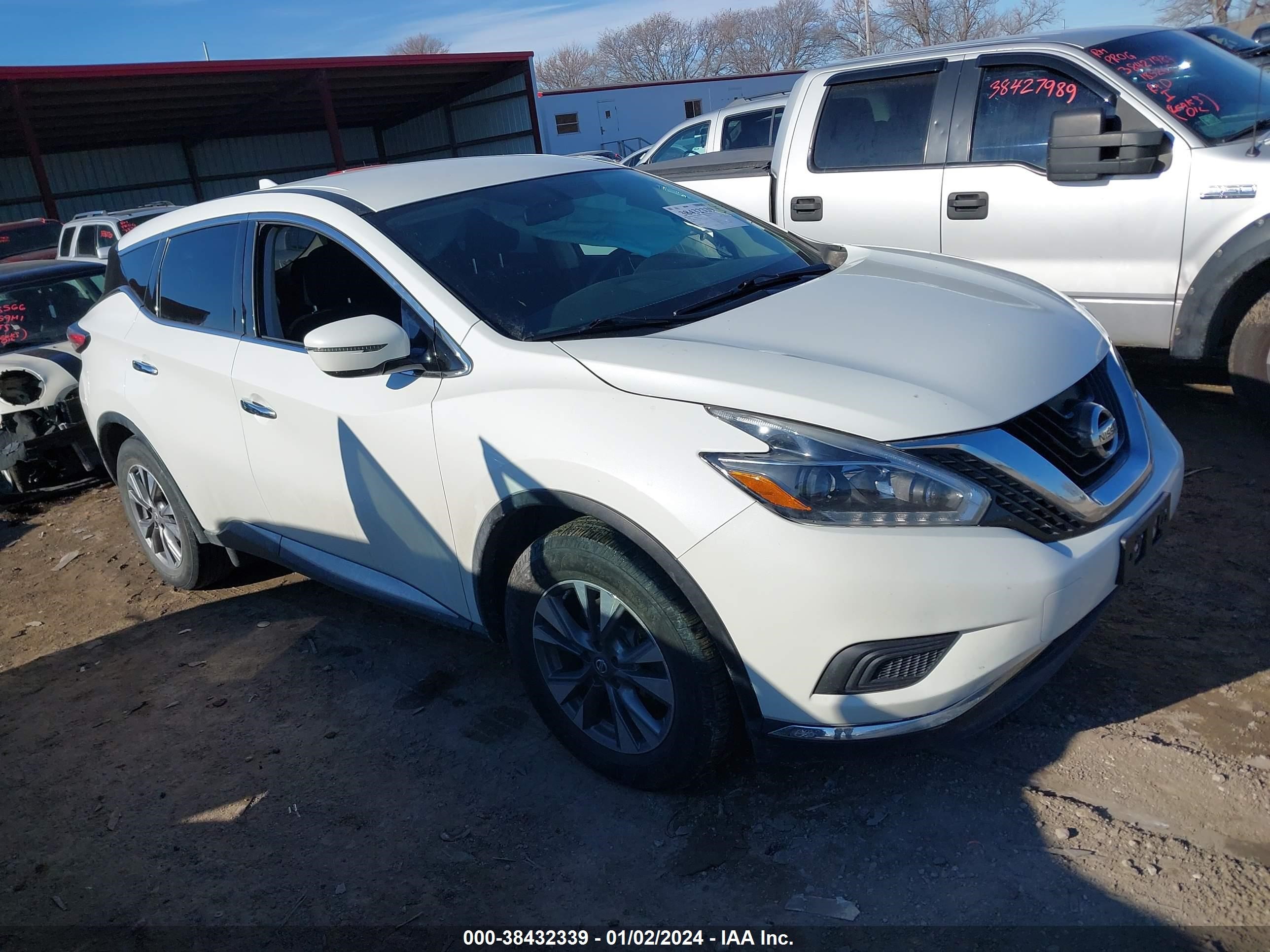 NISSAN MURANO 2018 5n1az2mh7jn190689