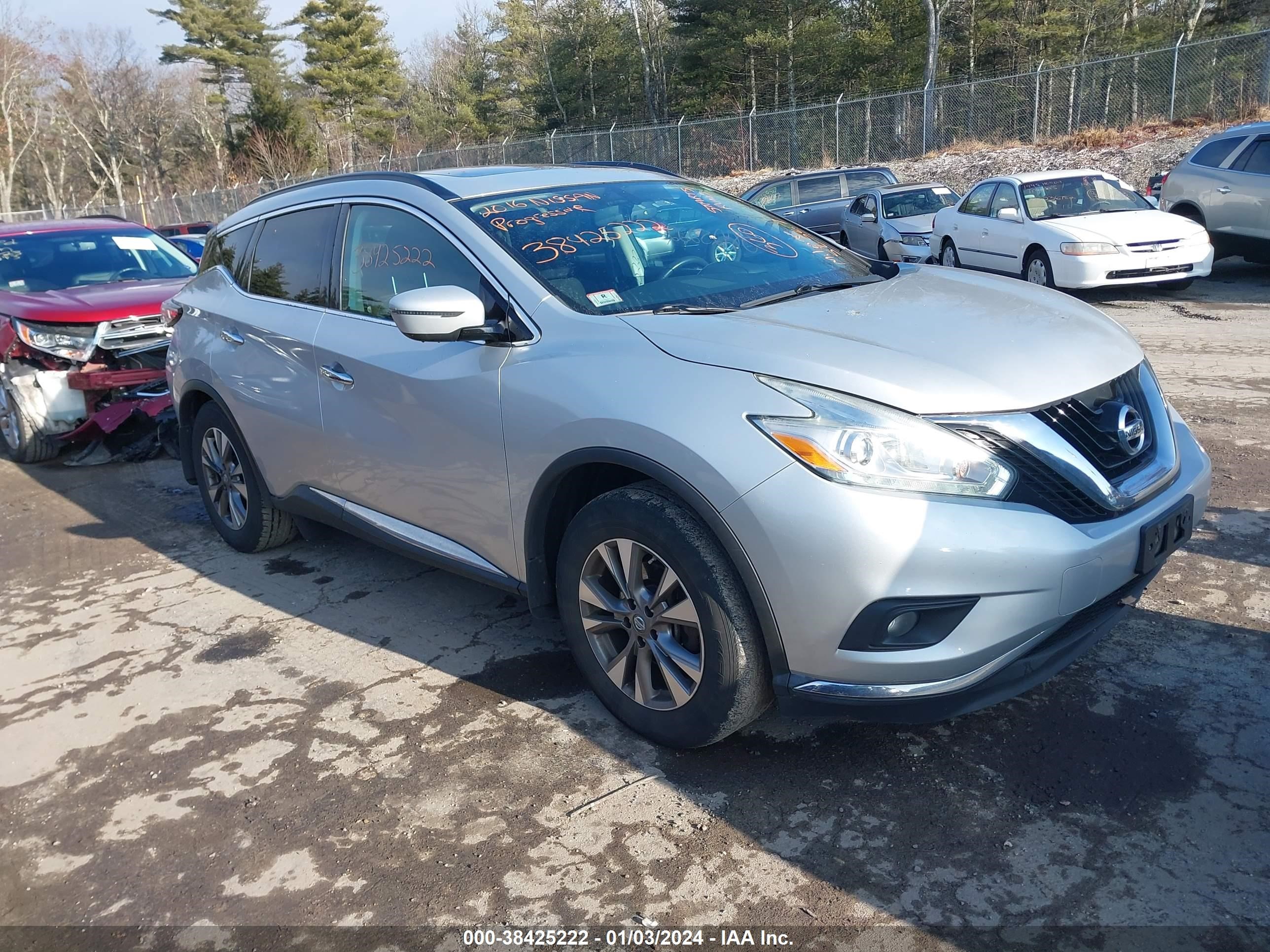 NISSAN MURANO 2016 5n1az2mh8gn160285