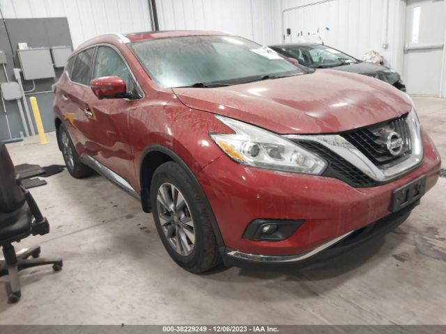 NISSAN MURANO 2016 5n1az2mh8gn162456