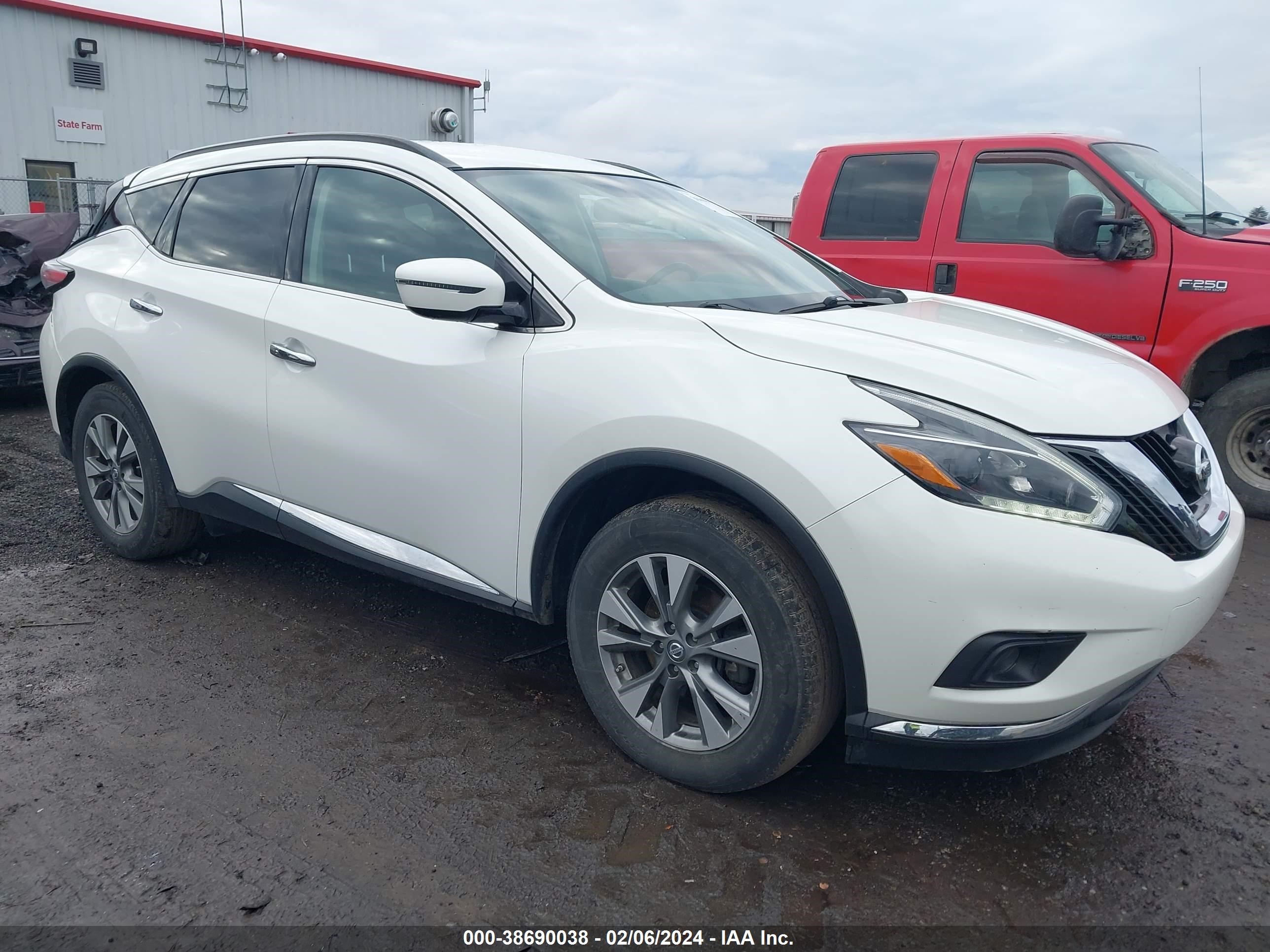 NISSAN MURANO 2018 5n1az2mh8jn136446