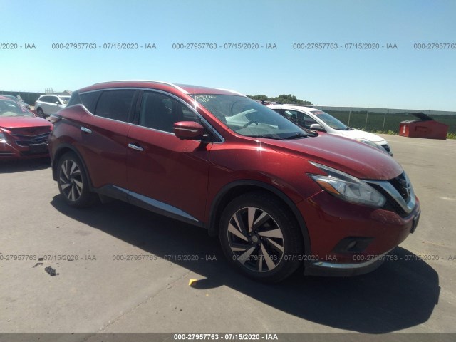 NISSAN MURANO 2015 5n1az2mh9fn269837