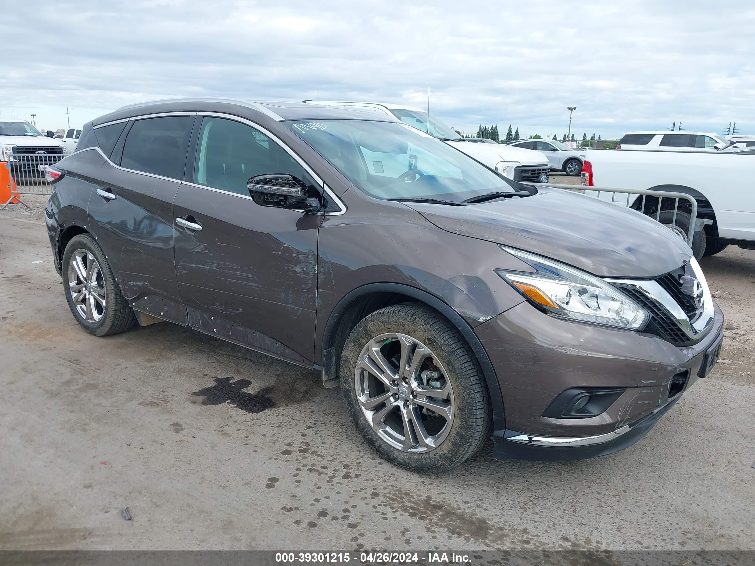 NISSAN MURANO 2016 5n1az2mh9gn160182