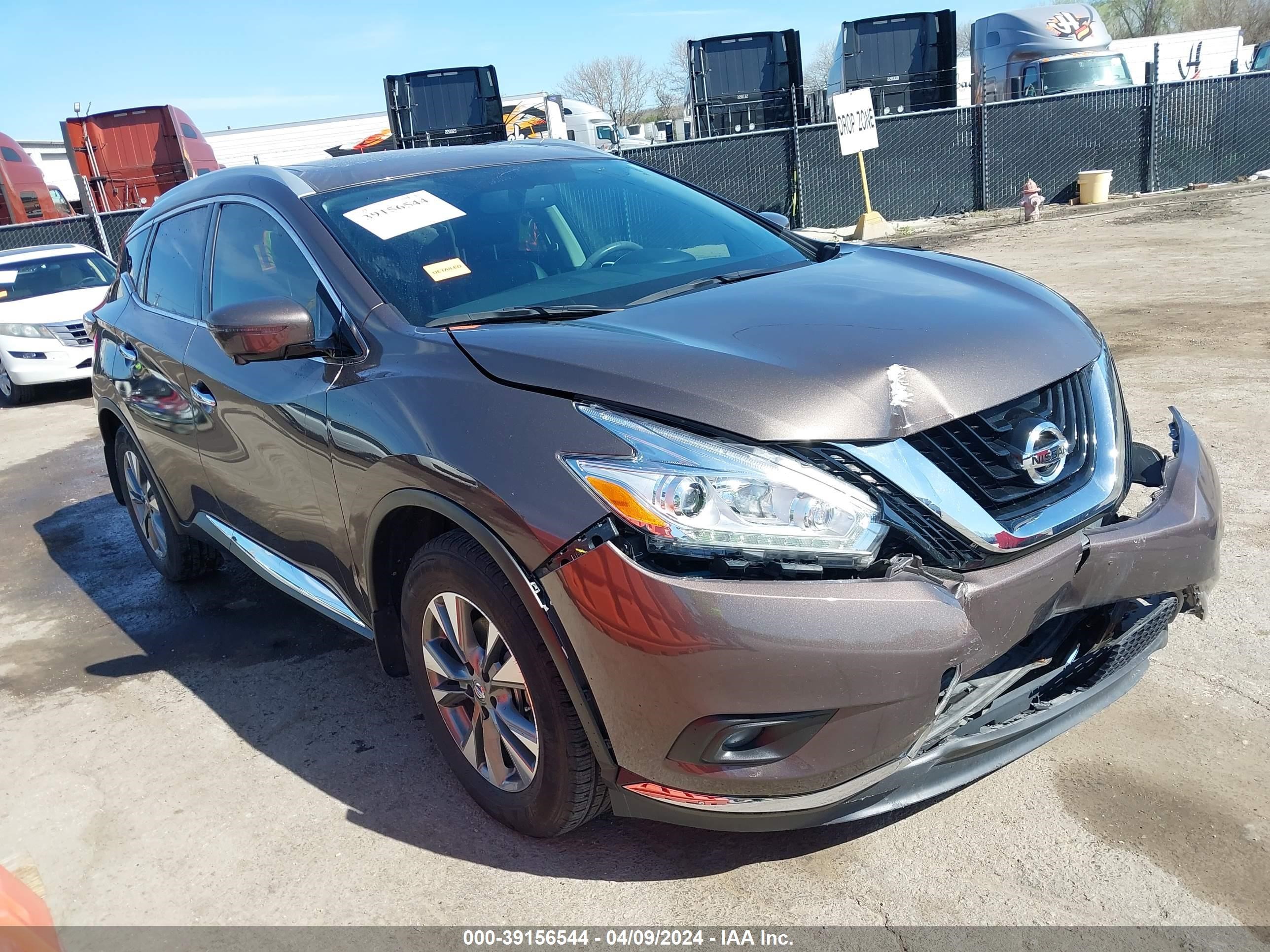 NISSAN MURANO 2016 5n1az2mh9gn164829