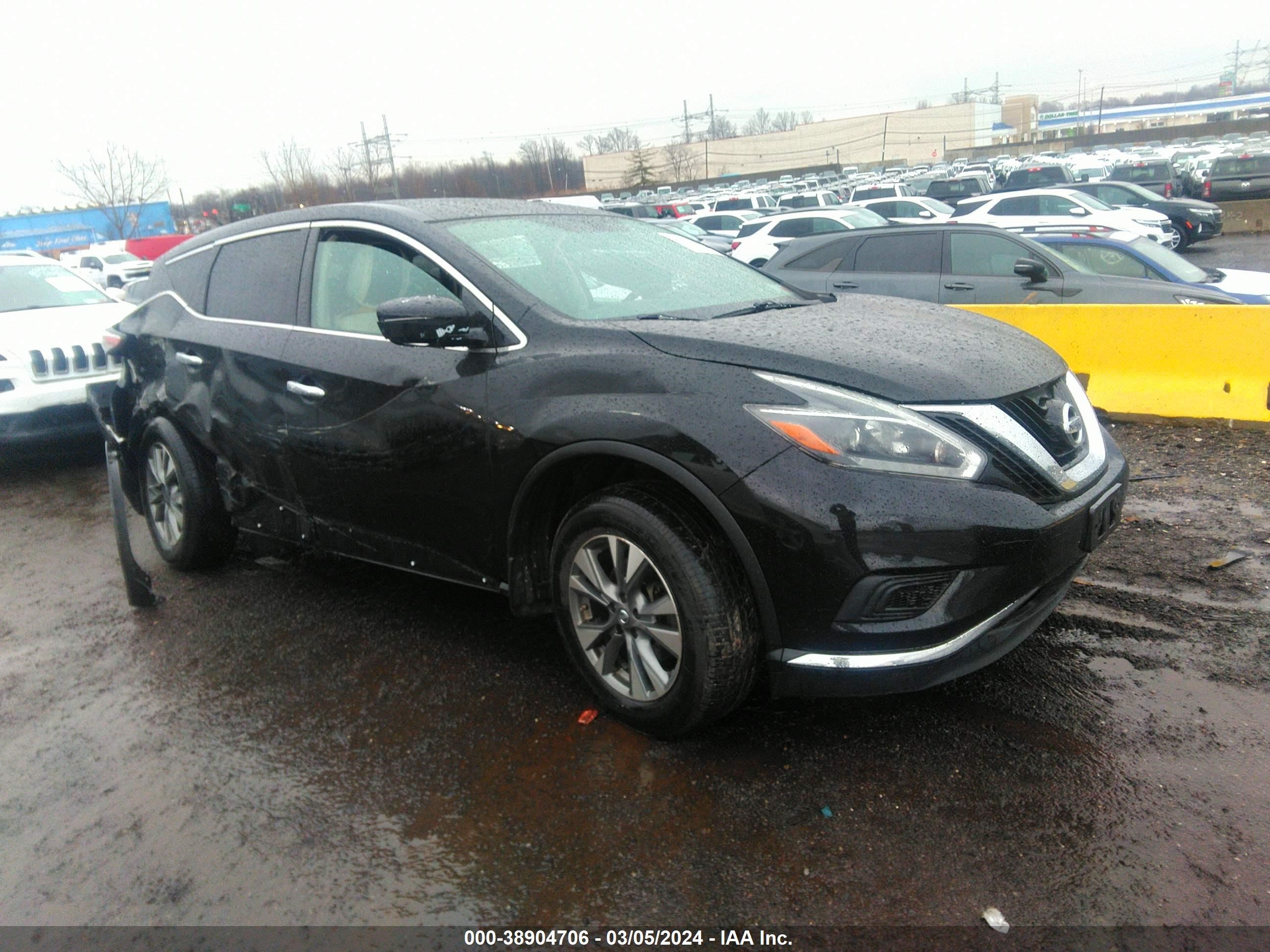 NISSAN MURANO 2018 5n1az2mh9jn107649