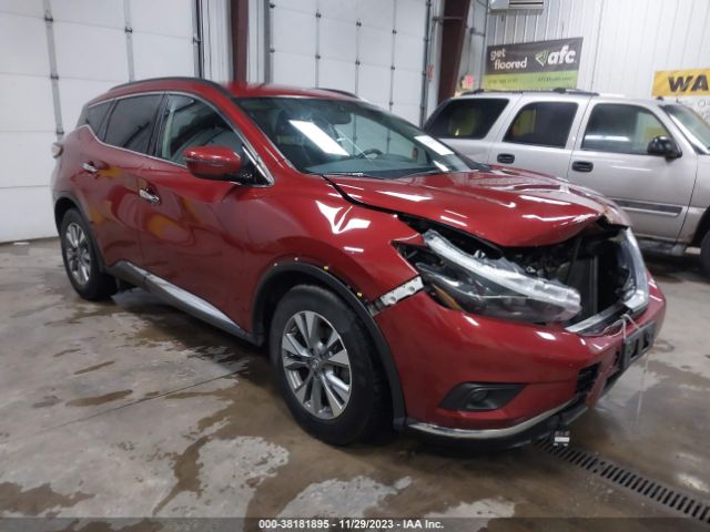 NISSAN MURANO 2018 5n1az2mh9jn136293