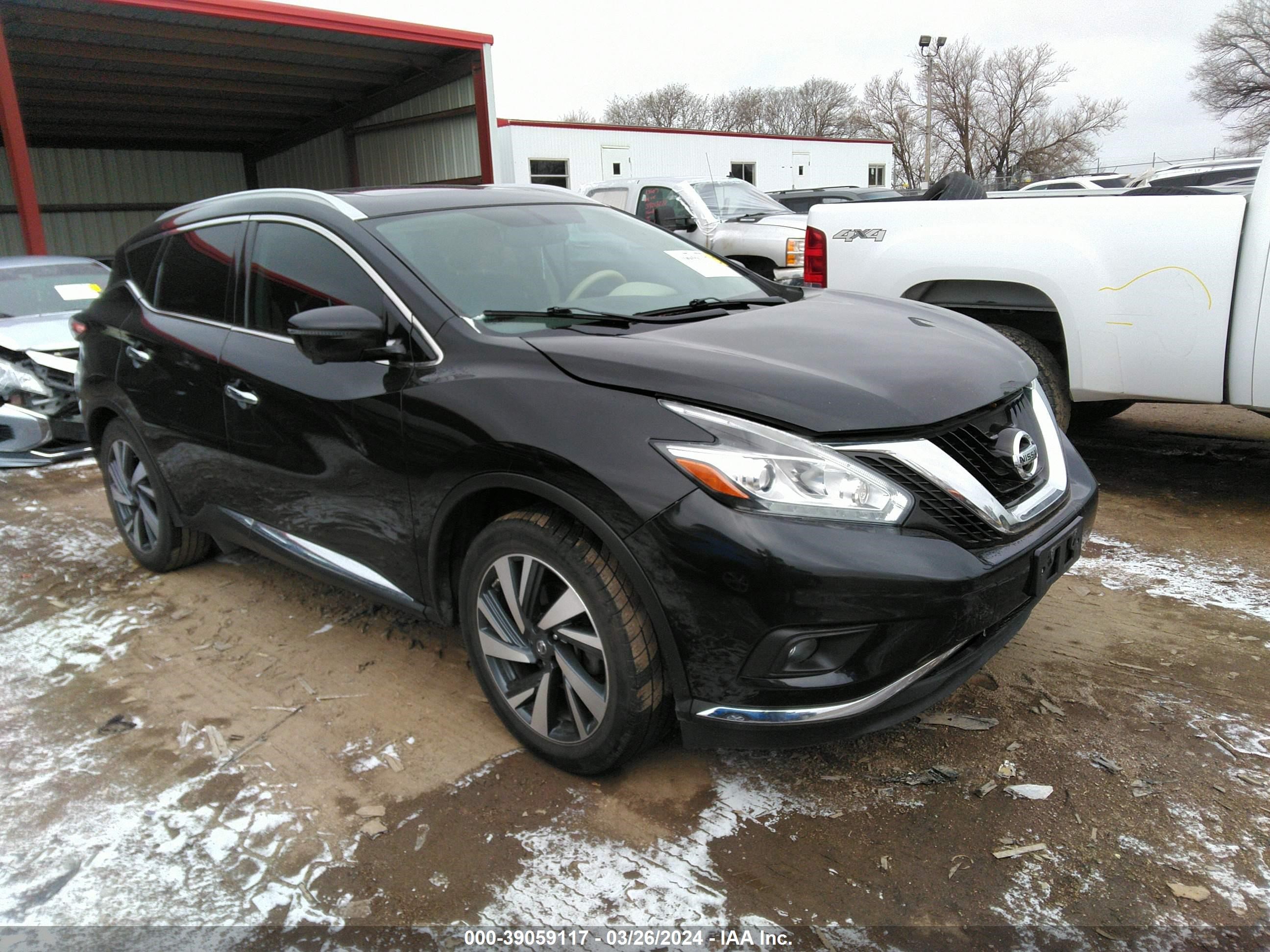 NISSAN MURANO 2017 5n1az2mhxhn191345