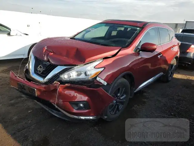 NISSAN MURANO 2017 5n1az2mhxhn203753