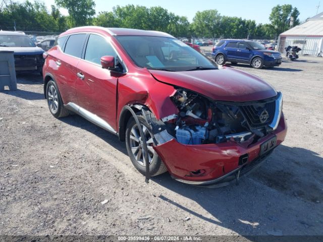 NISSAN MURANO 2018 5n1az2mhxjn138621