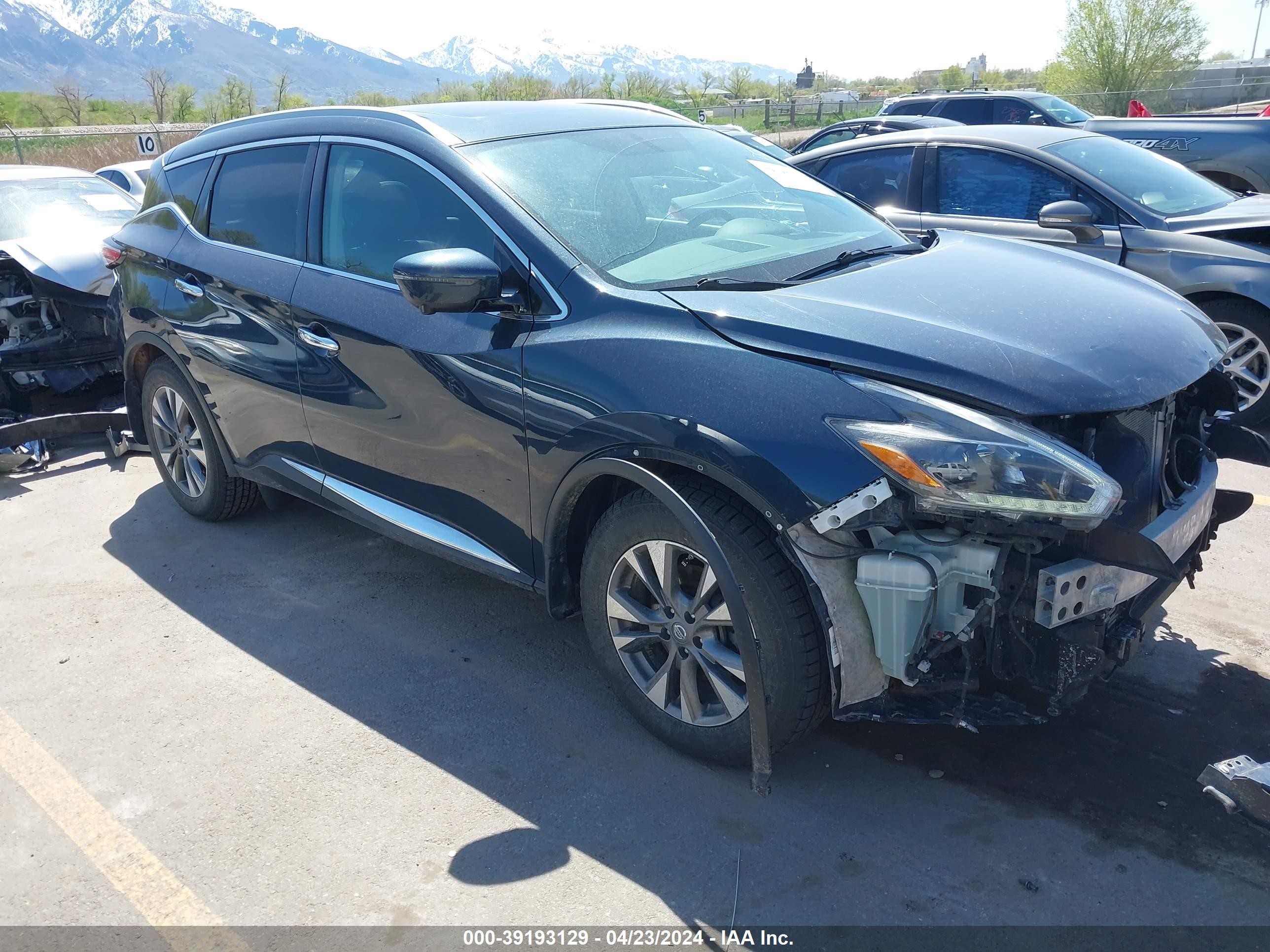 NISSAN MURANO 2018 5n1az2mhxjn164247