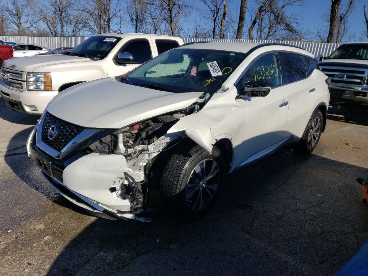 NISSAN MURANO 2019 5n1az2mj2kn106590