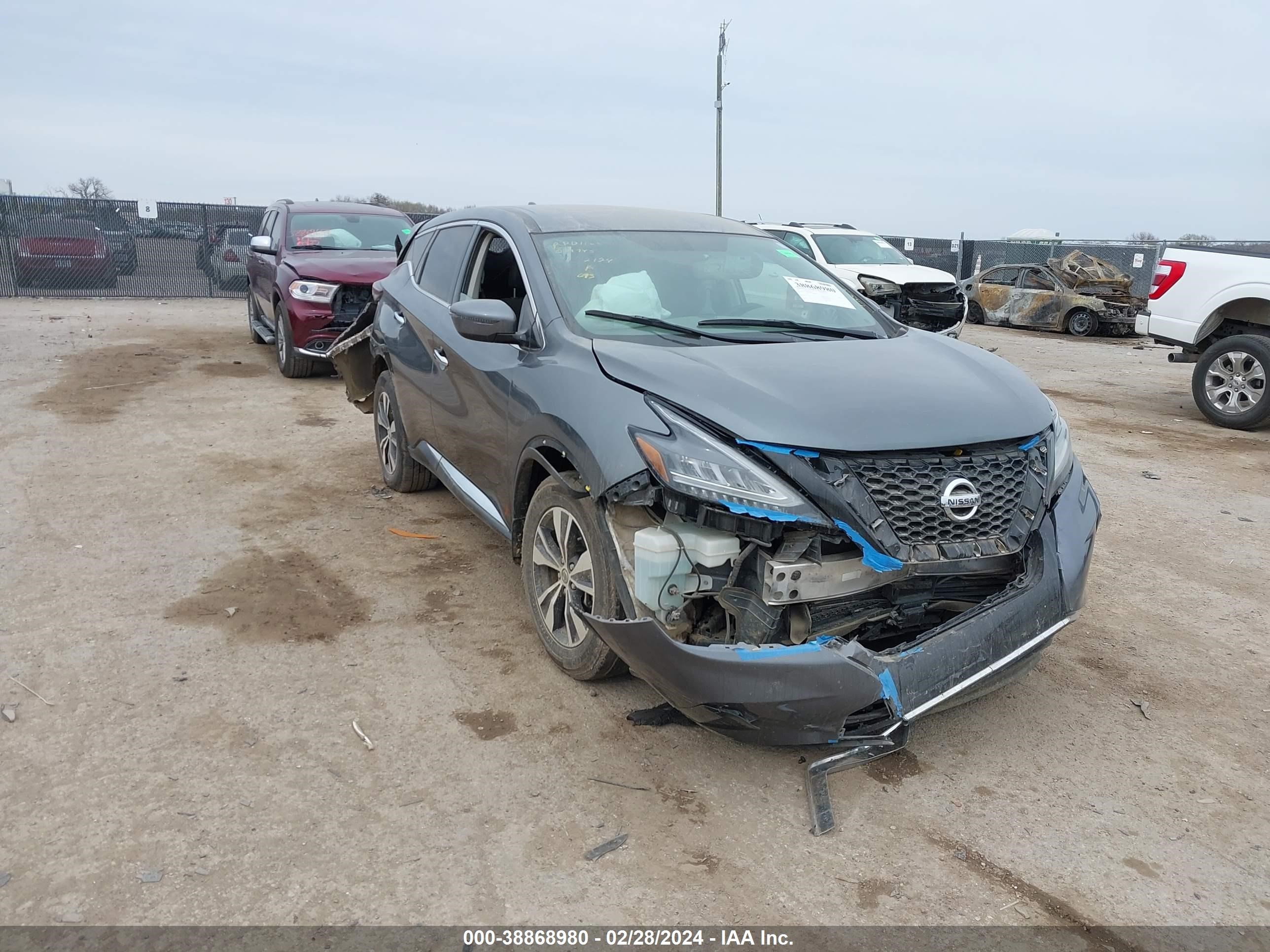 NISSAN MURANO 2019 5n1az2mj6kn142444