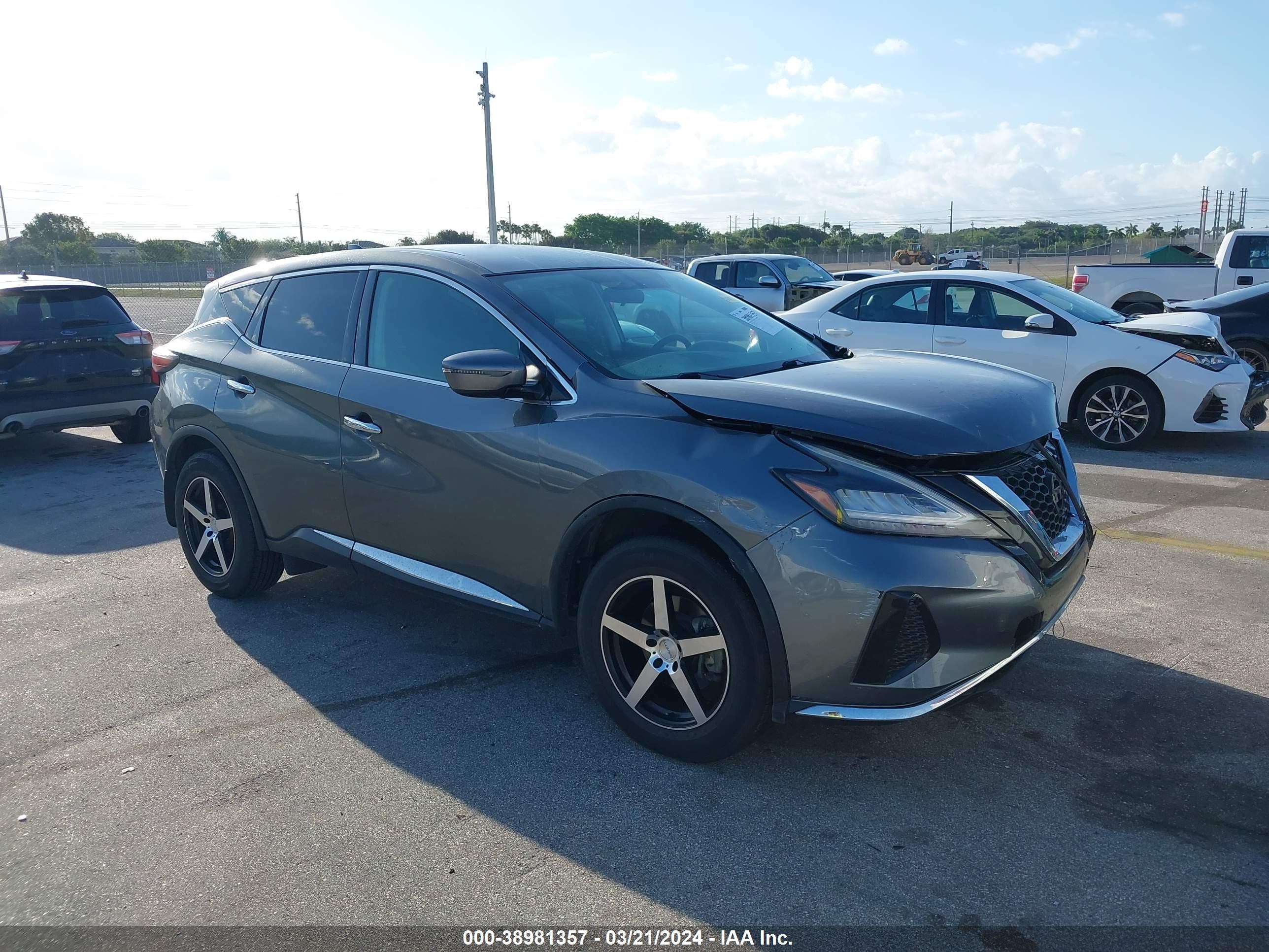 NISSAN MURANO 2019 5n1az2mj8kn117965