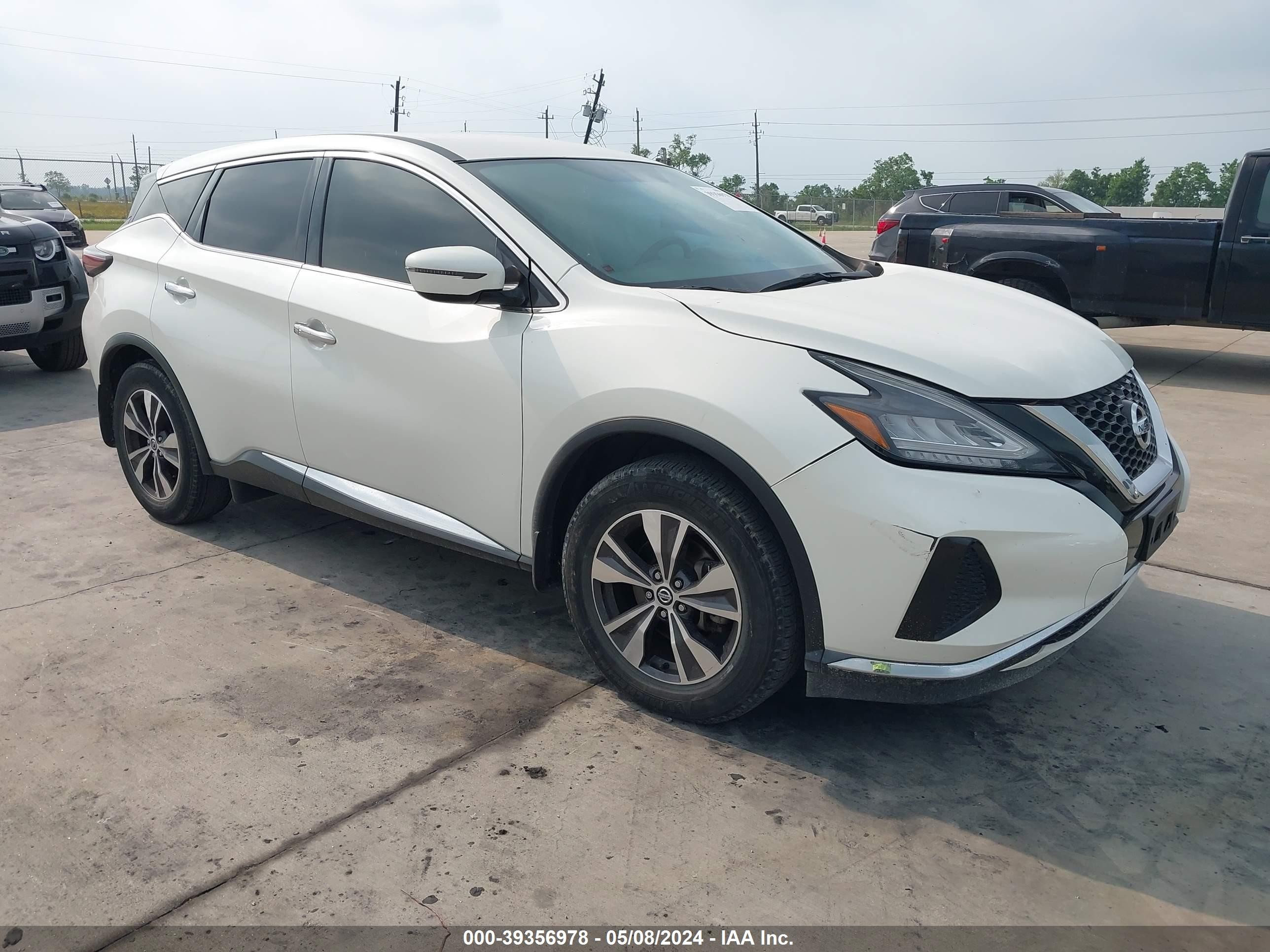 NISSAN MURANO 2019 5n1az2mj9kn146598