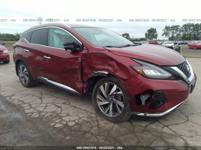 NISSAN MURANO 2019 5n1az2ms0kn107844