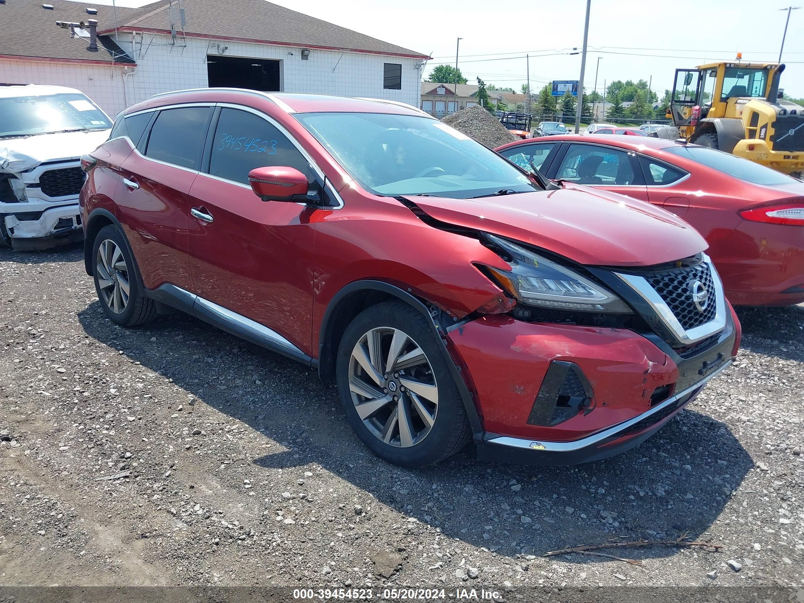 NISSAN MURANO 2019 5n1az2ms3kn117185