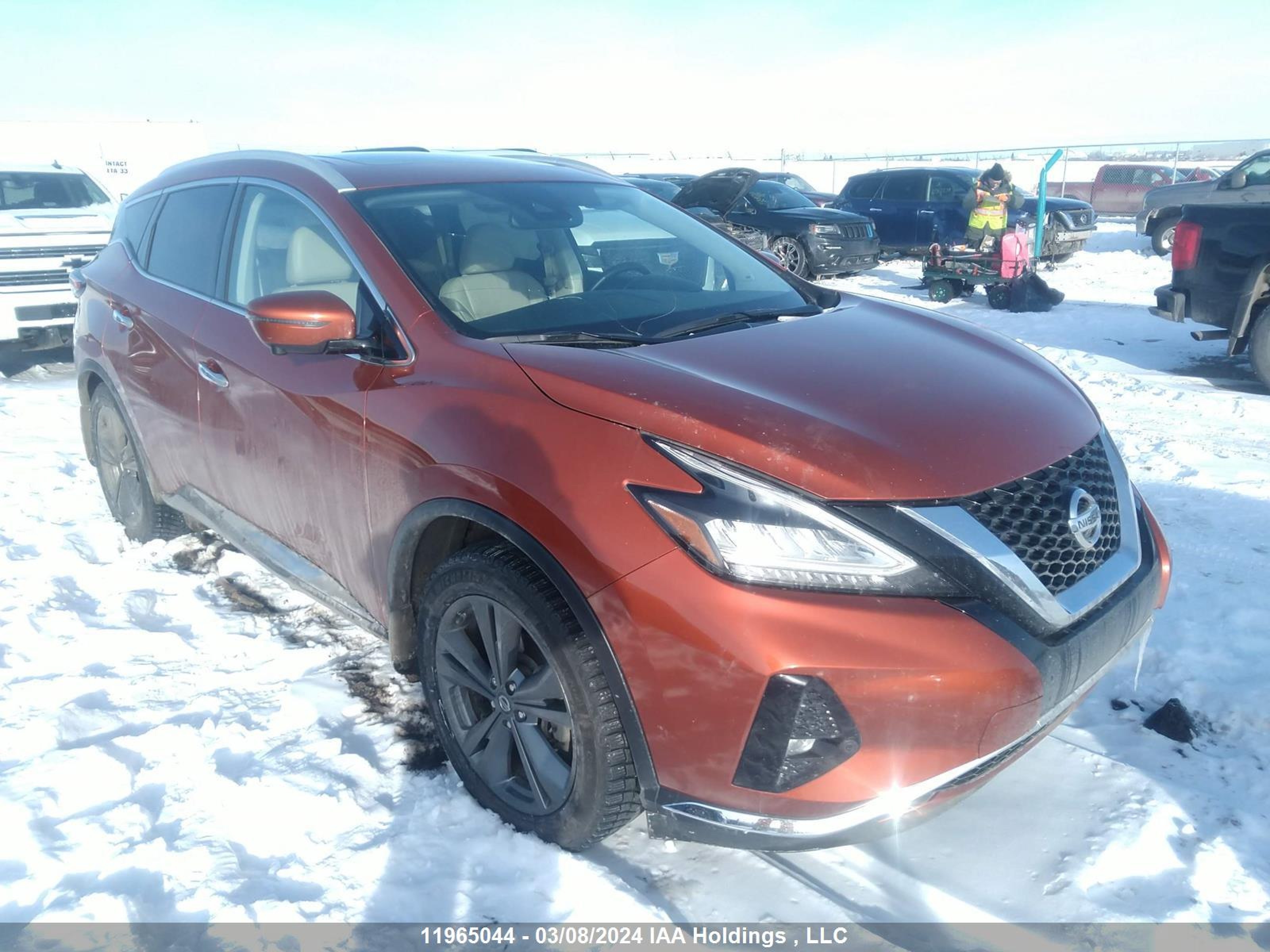 NISSAN MURANO 2019 5n1az2ms4kn116739