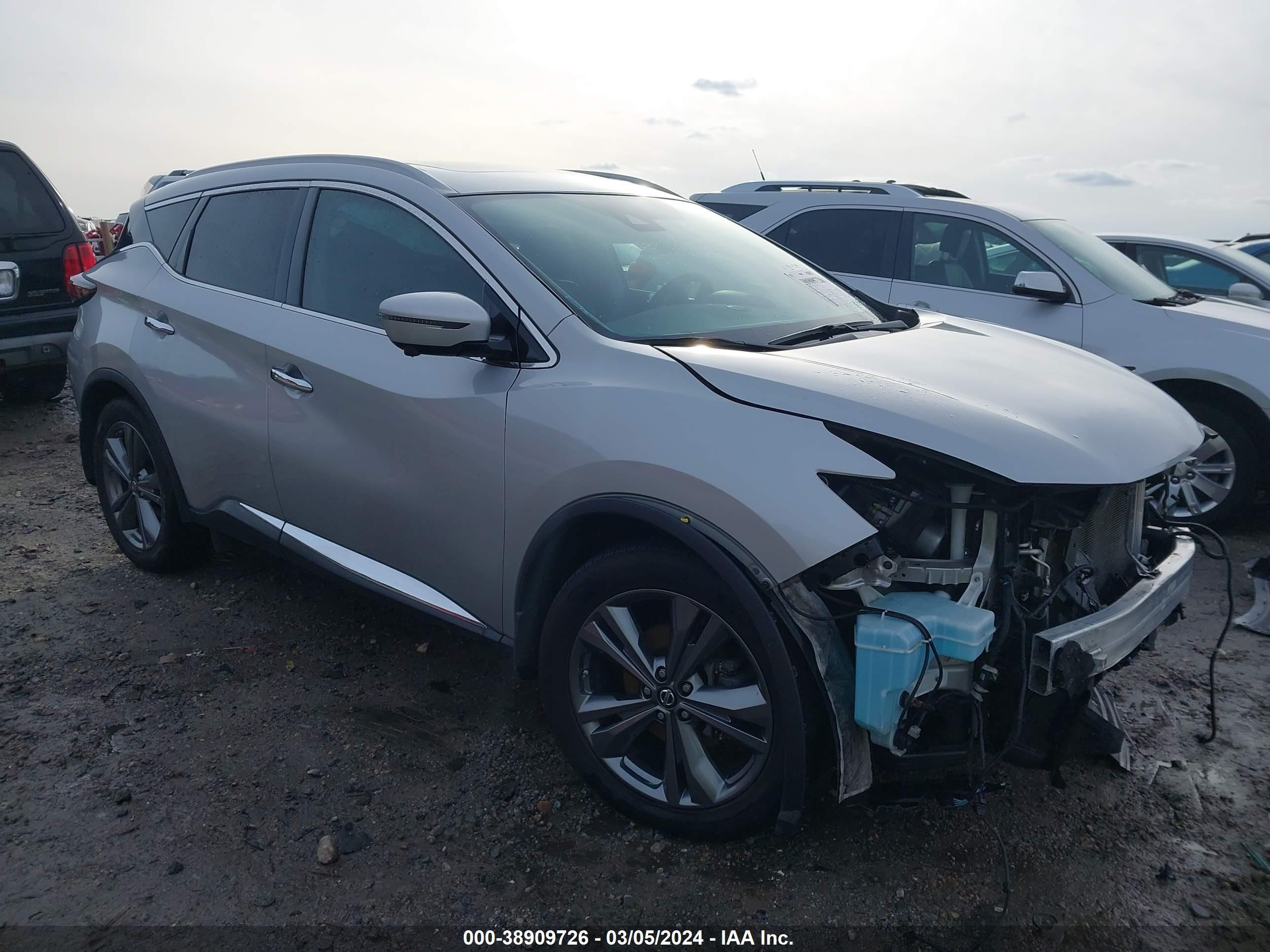 NISSAN MURANO 2019 5n1az2ms4kn133900