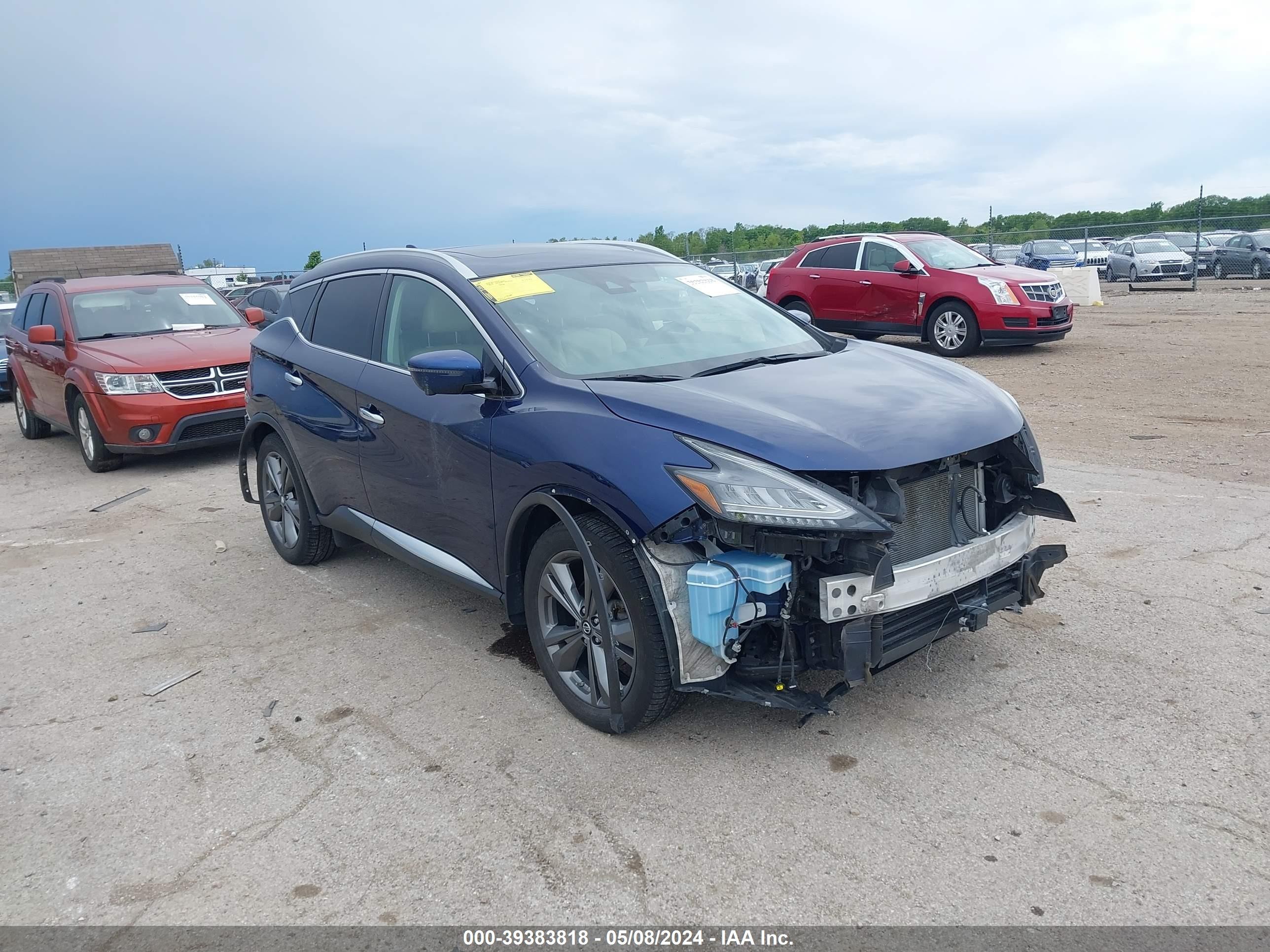 NISSAN MURANO 2019 5n1az2ms5kn113476