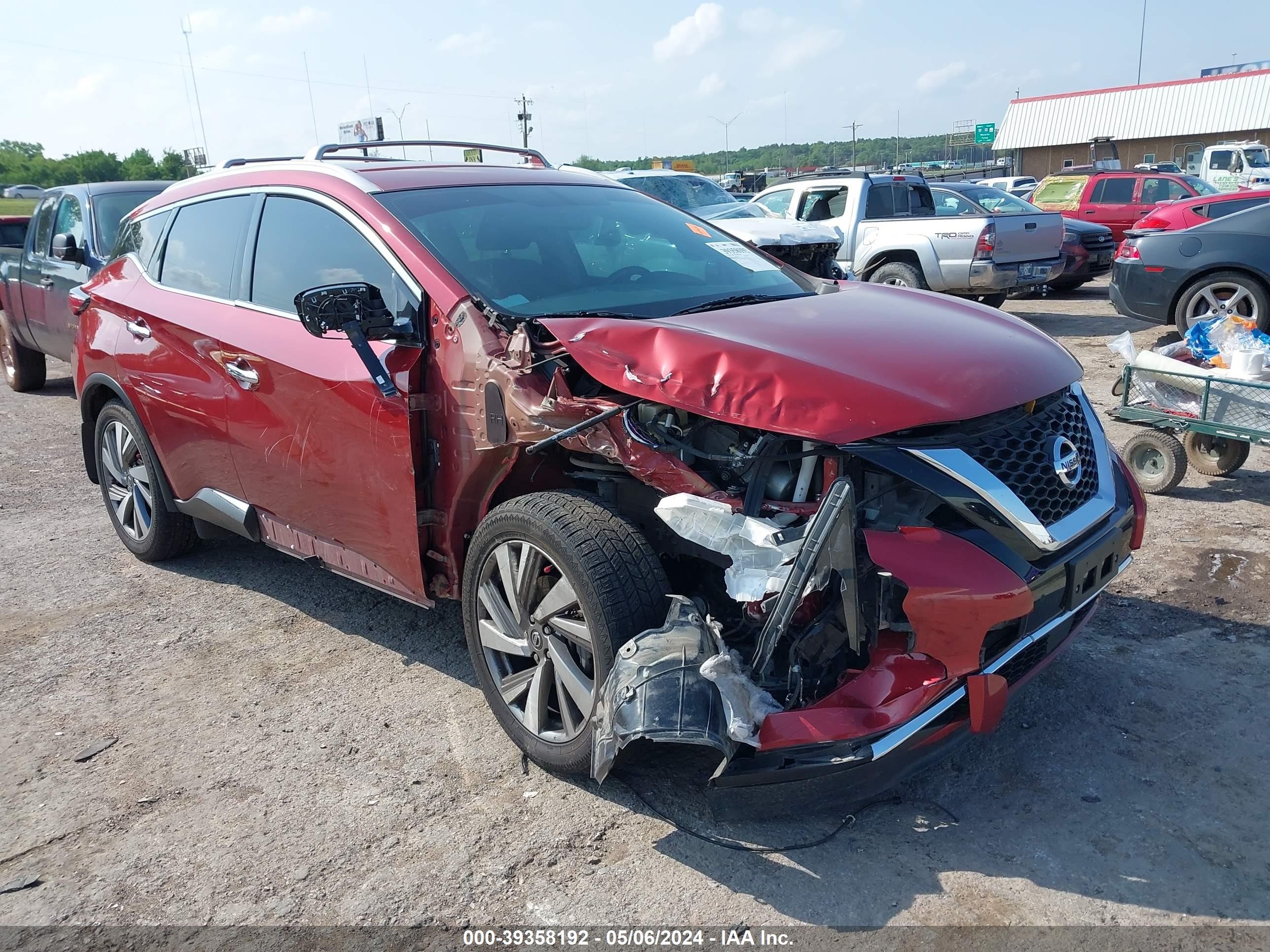 NISSAN MURANO 2019 5n1az2ms5kn153816