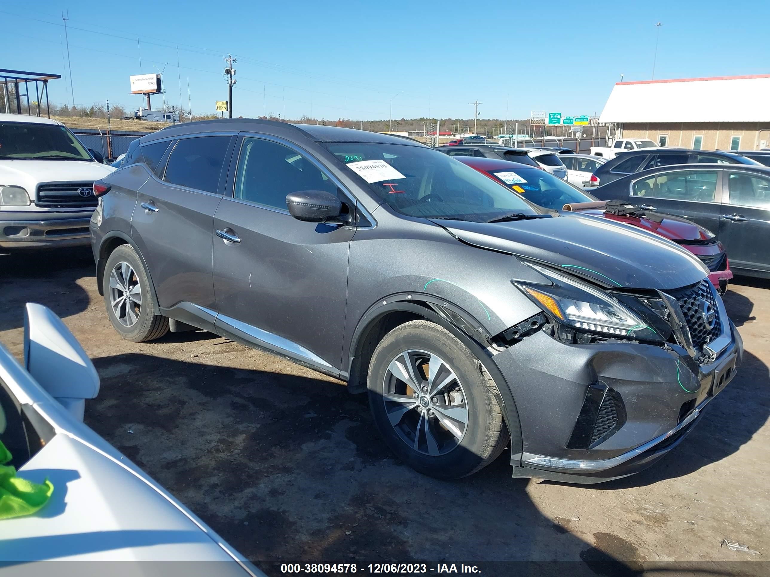 NISSAN MURANO 2019 5n1az2ms8kn151087