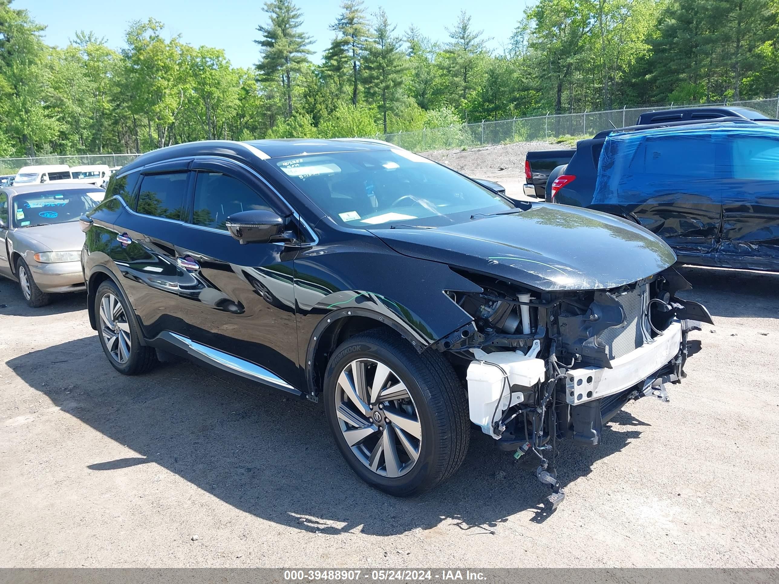 NISSAN MURANO 2019 5n1az2ms8kn154264