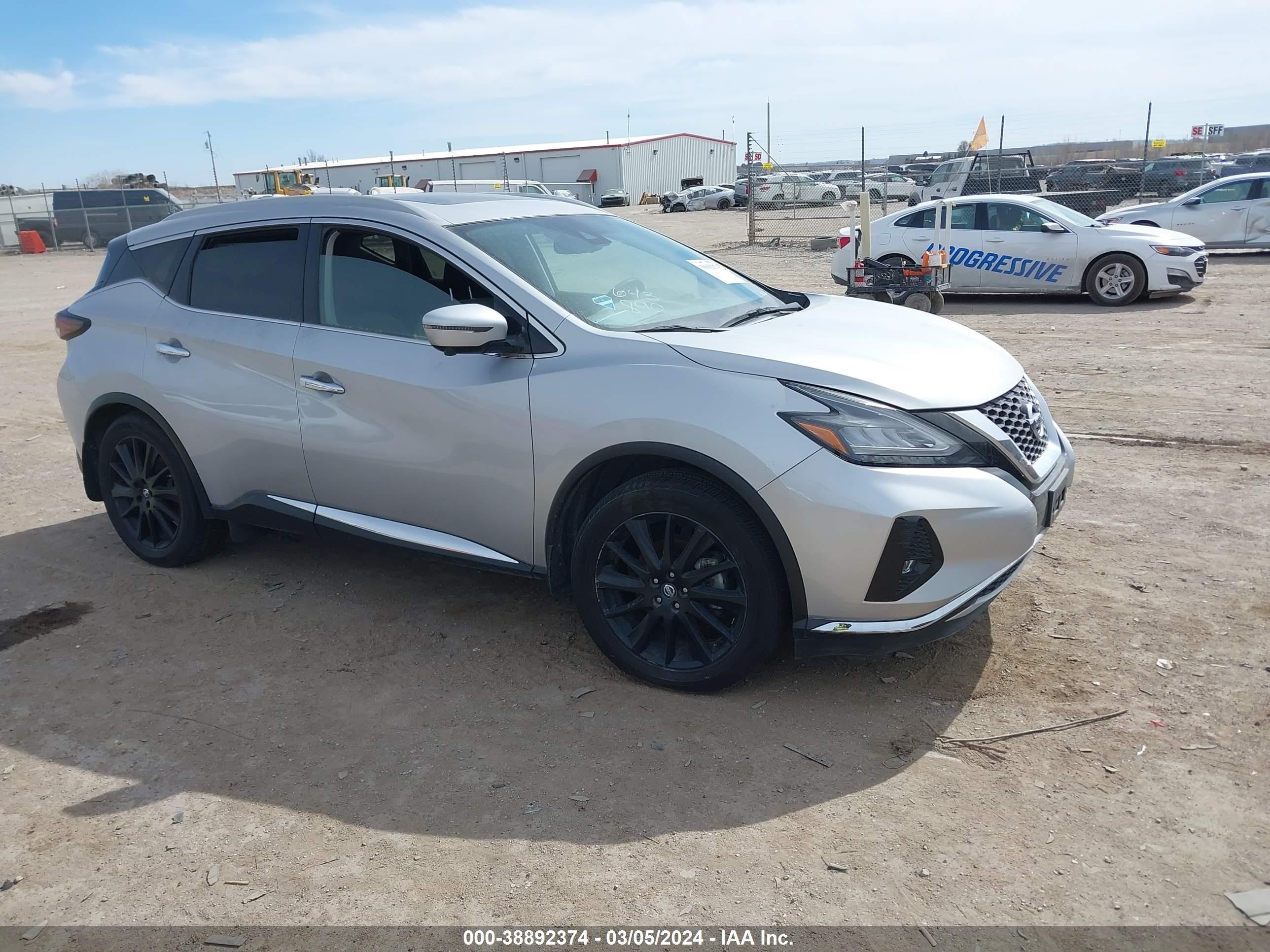 NISSAN MURANO 2019 5n1az2msxkn143847