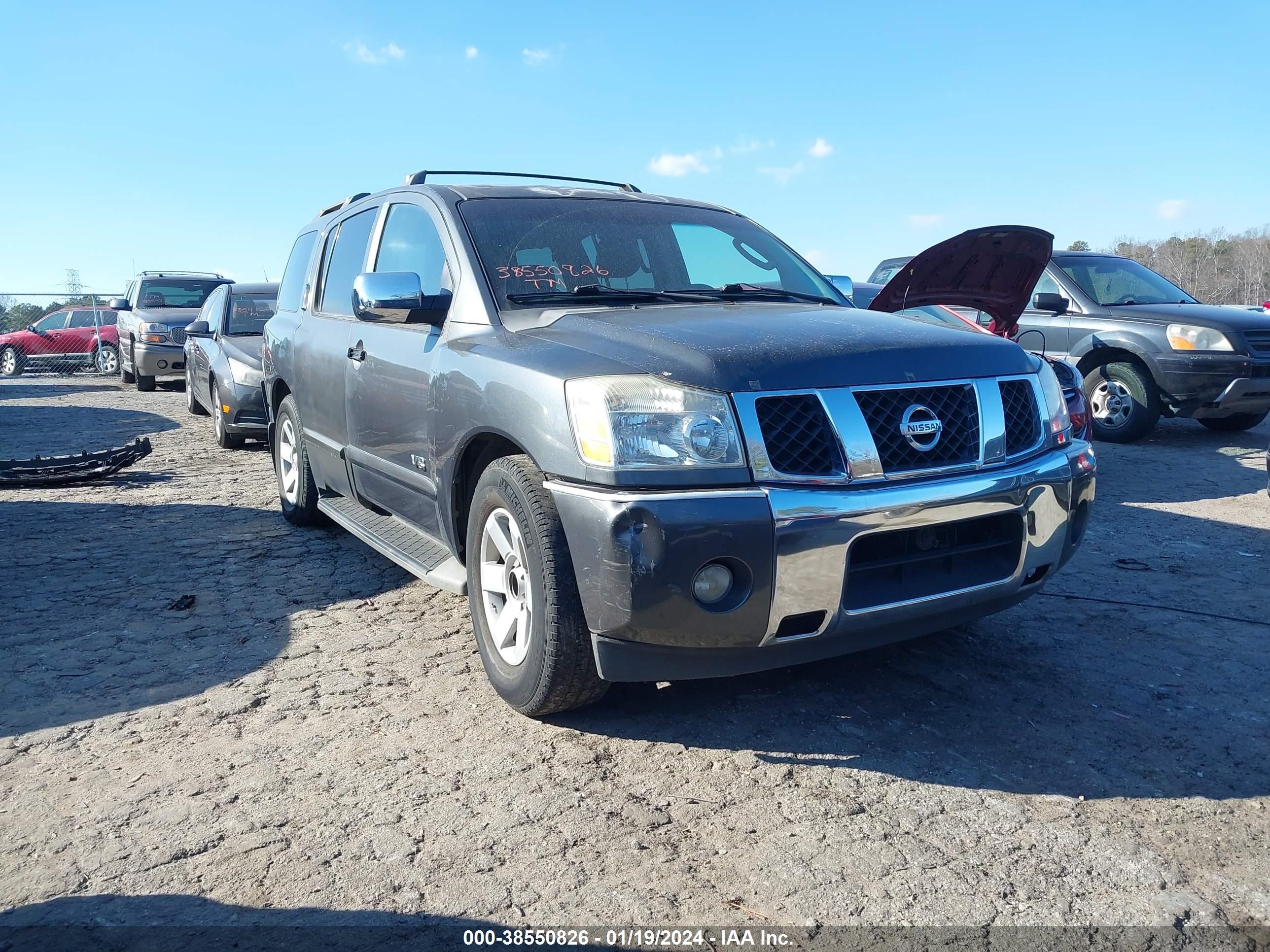 NISSAN ARMADA 2007 5n1ba08a17n718734